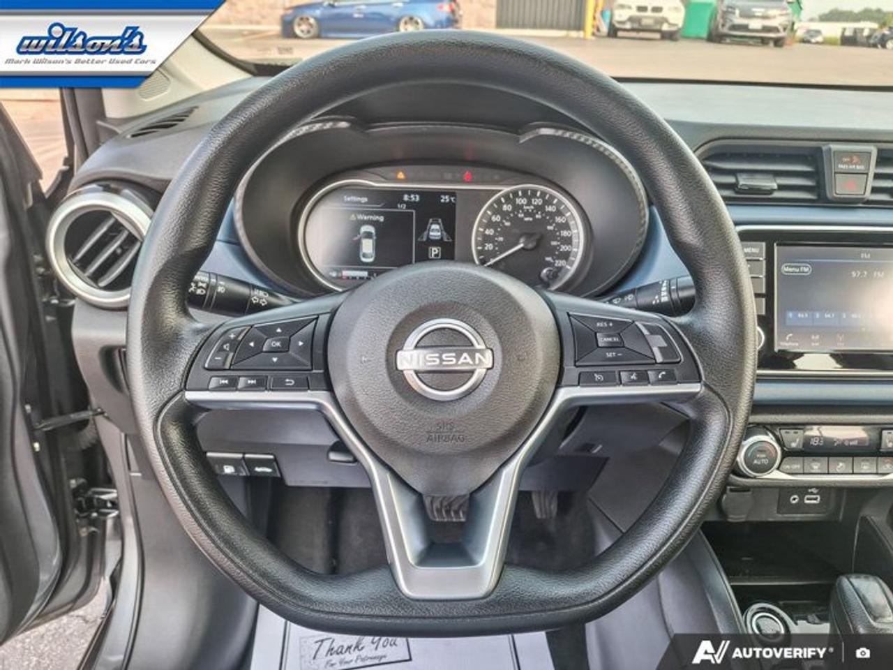 2025 Nissan Versa SV | Heated Seats | Auto Climate | CarPlay + Android | BSW | Wireless Phone Charger | and More ! Photo