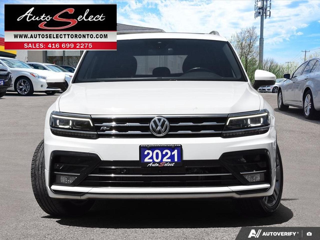 2021 Volkswagen Tiguan Highline R-Line 4Motion - Apple Carplay - Clean Carfax - Panoramic Photo