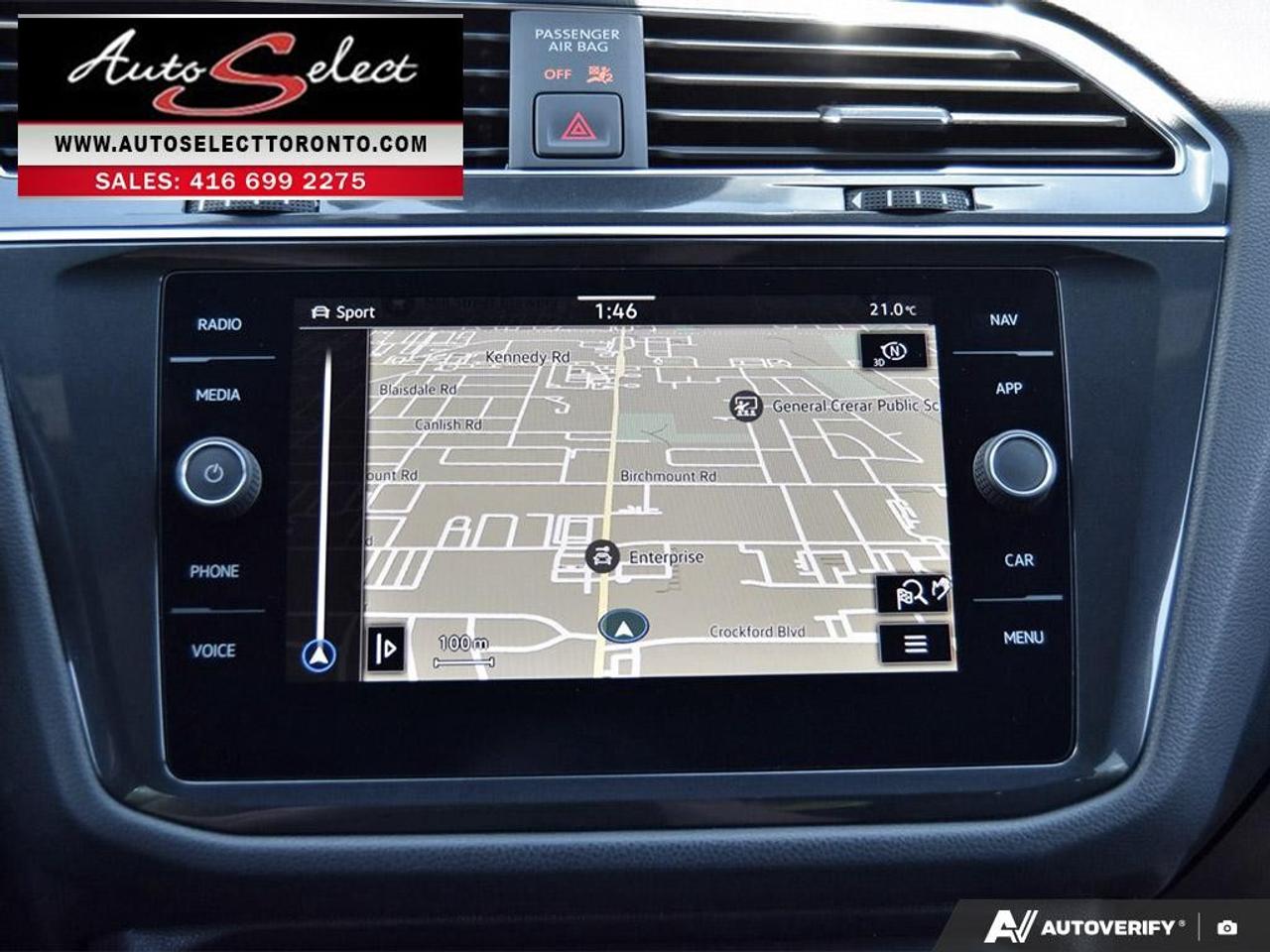 2021 Volkswagen Tiguan Highline R-Line 4Motion - Apple Carplay - Clean Carfax - Panoramic Photo