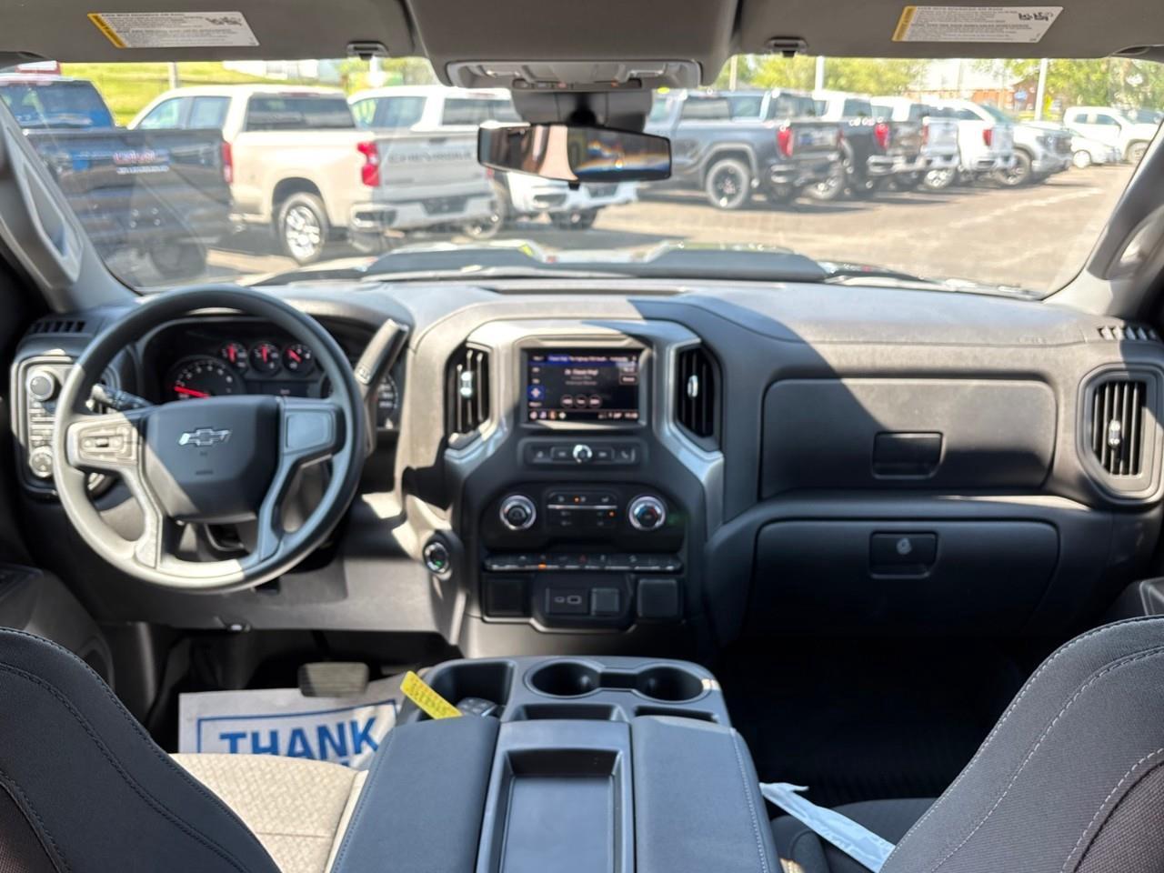 2026 Chevrolet Silverado 1500 Custom Trail Boss New 2026 Gas Powered V8 6 Passenger 4X4 Truck with Factory Installed 2 Lift, Spray-In Bedliner and a 7 Touchscreen Radio with Wireless Apple Carplay/Android Auto Photo