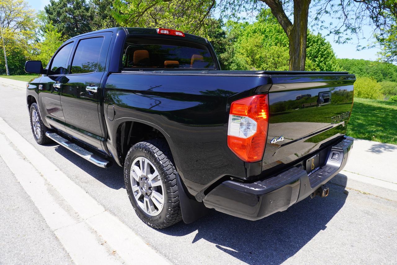 2018 Toyota Tundra 1794 PLATINUM / CREWMAX/ WORK HORSE / SUPER CLEAN Photo