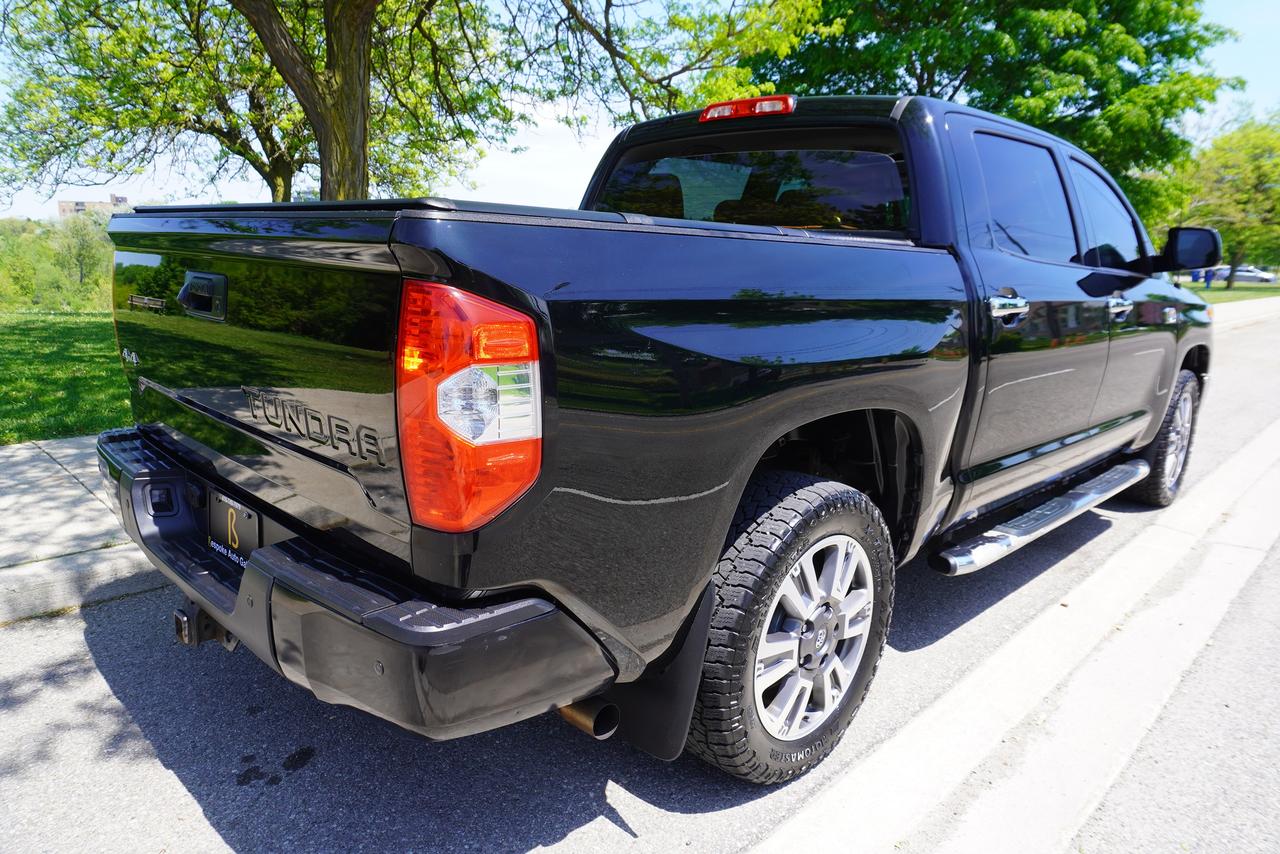 2018 Toyota Tundra 1794 PLATINUM / CREWMAX/ WORK HORSE / SUPER CLEAN Photo