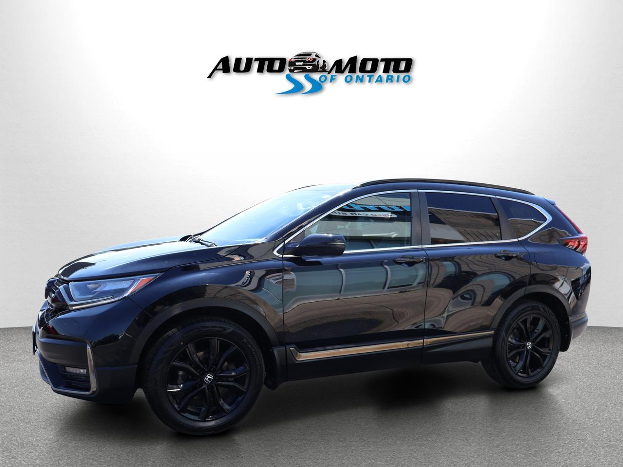 2021 Honda CR-V BLACK EDITION AWD CERTIFIED *1 OWNER*HONDA MAINTAIN* CAMMERA NAV BLUETOOTH LEATHER HEATED SEATS SUNROOF CRUISE ALLOYS Photo