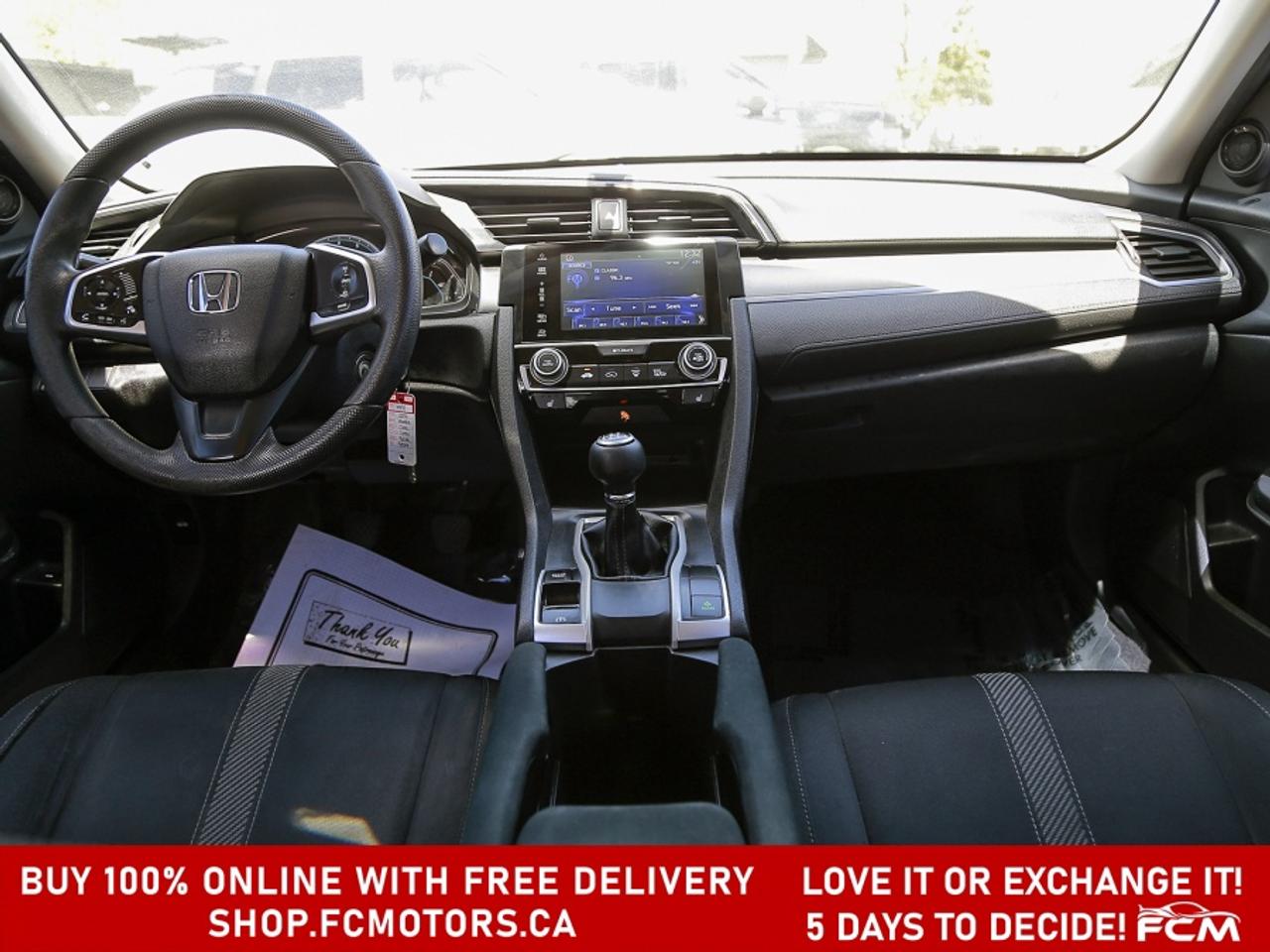 2016 Honda Civic LX ~MANUAL, FULLY CERTIFIED WITH WARRANTY!!!!~ Photo