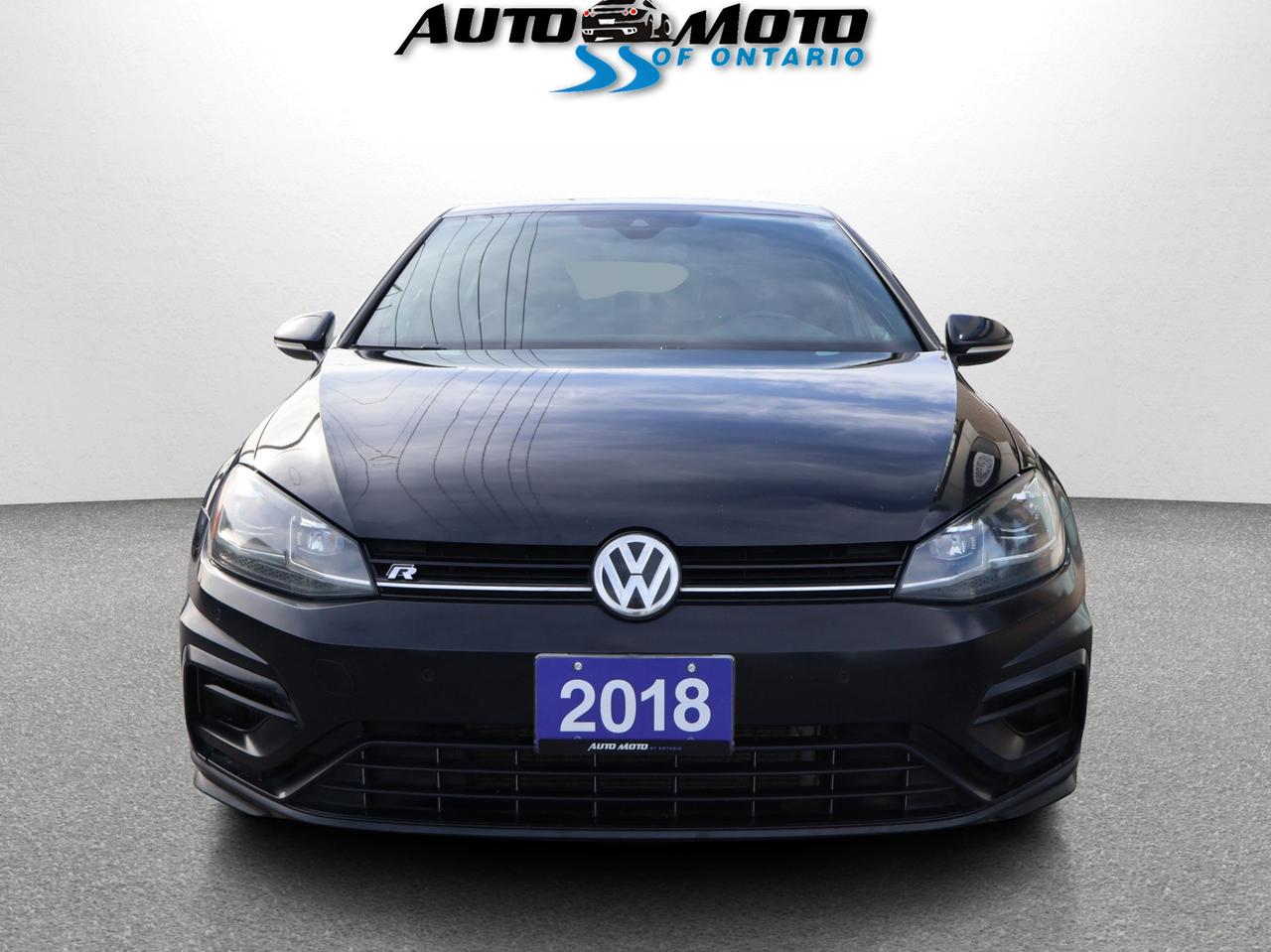 2018 Volkswagen Golf R PREMIUM 6 SPD/SHFT CERTIFIED *ACCIDENT FREE* CAMERA NAV BLUETOOTH LEATHER HEATED SEATS CRUISE ALLOYS Photo