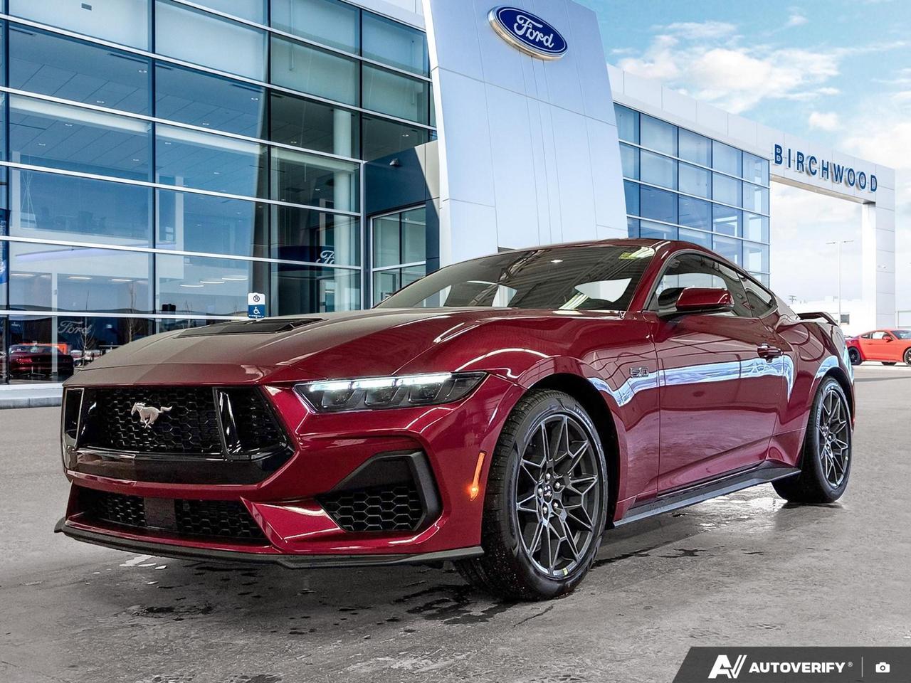The 2026 Ford Mustang arrives in a striking Magenta exterior with a 5.0L V8 engine pushing power to the rear wheels  a purists combination that delivers the kind of analogue driving experience thats increasingly rare in todays market. Whether youre keeping it for weekend runs or making it your daily, this one checks all the right boxes.

- 5.0L 8-cylinder engine paired with Rear-Wheel Drive  the classic Mustang formula
- Eye-catching Magenta exterior finish  a bold, distinctive colour choice
- Nearly brand new with just 11 km on the odometer
- Voice Activated Dual Zone Front Automatic Air Conditioning for personalized comfort
- Back-Up Camera and Rear Parking Sensors for confident manoeuvring
- Cross-Traffic Alert adds an extra layer of awareness in tight situations
- Auto High-Beam LED projector headlamps with daytime running lights
- Bluetooth connectivity and cruise control with steering wheel-mounted controls

Ready to get behind the wheel? Visit Birchwood Ford online at www.birchwoodford.ca to reserve this Mustang, start your purchase, or book a test drive. Our team is here to answer any questions and make the process as straightforward as possible  on your timeline, your way.
Birchwood Ford is your choice for New Ford vehicles in Winnipeg. 

At Birchwood Ford, we hold ourselves to the highest standard. Our number one focus is customer satisfaction which has awarded us the Ford of Canadas Presidents Award for 5 consecutive years. This honour is presented to Ford dealers that have proven outstanding results in Sales and Customer Service Excellence.

Are you a newcomer to Canada, recent graduate, first time car buyer or physically challenged? Ask us about our exclusive rebates and how they may apply to you.
 
Interested in seeing/hearing more? Book a test drive or give us a call at (204) 661-9555 and we can help you with whatever you need!

Dealer permit #4454
Dealer permit #4454