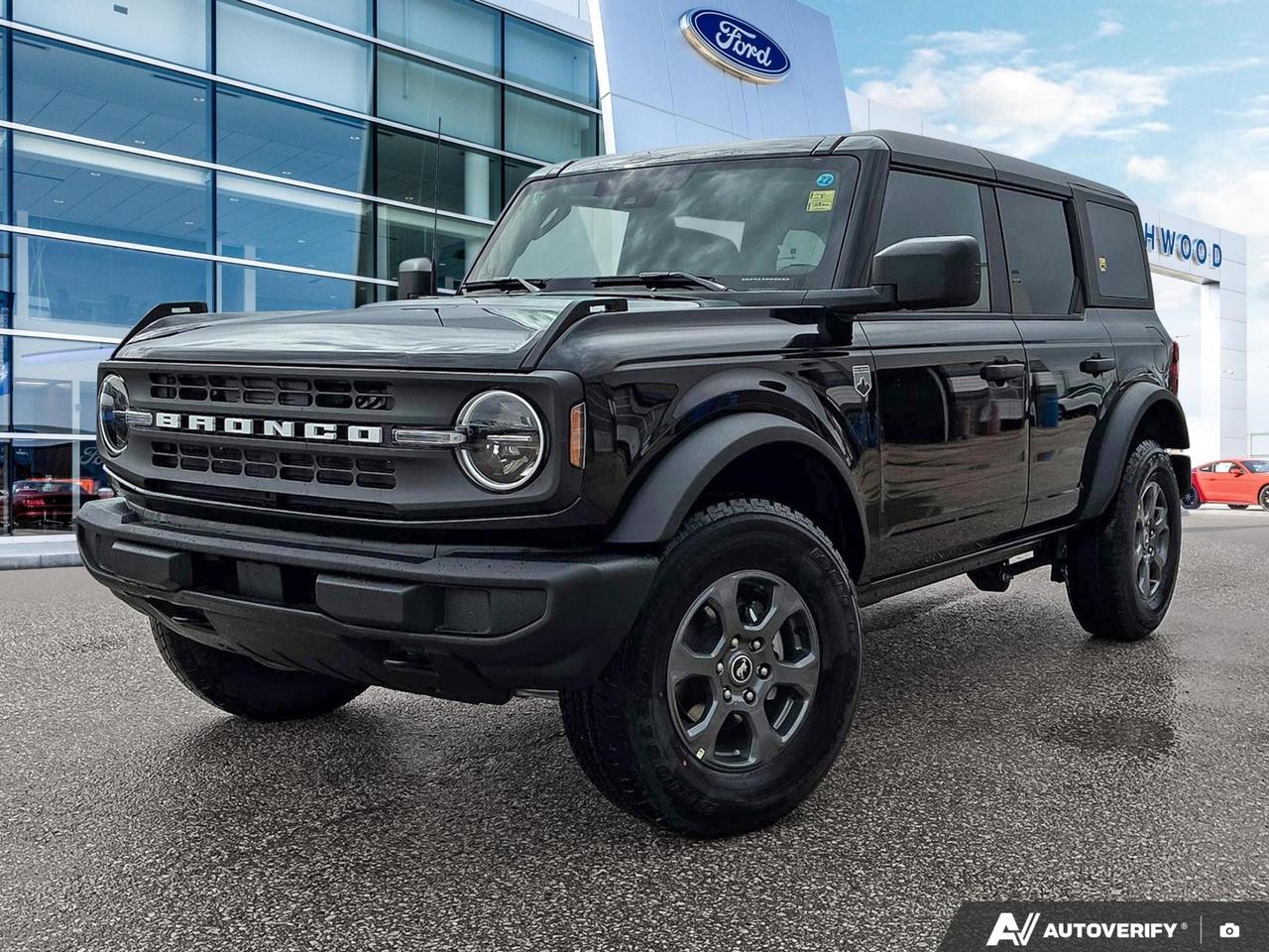 The 2026 Ford Bronco Big Bend is built for those who want genuine off-road capability without sacrificing everyday comfort. With part-time 4WD, a rugged 2.3L engine, and a manual convertible top that opens up the outdoors, this Bronco is ready for wherever the road  or the trail  takes you. At just 26 km, its as fresh as it gets.

Key Highlights:
- Part-Time Four-Wheel Drive with Hill Descent and Hill Hold Control for confident off-road performance
- Manual Convertible Top with fixed roll-over protection  an iconic open-air Bronco experience
- Connected Navigation with live traffic, predictive destinations, pinch-to-zoom, and One Box search
- Driver & Passenger Heated Front Seats paired with dual-zone automatic air conditioning
- BLIS Blind Spot Information System, Cross-Traffic Alert, and Collision Mitigation-Front for added peace of mind
- Ford Co-Pilot360 with Auto High-Beam Headlamps and Autolamp Auto On/Off for effortless night driving
- Driver Monitoring Alert and Restricted Driving Mode  smart safety features rarely highlighted
- Black exterior finish with a leather steering wheel and 7-speaker audio system including subwoofer

Ready to take the next step? Reserve this Bronco online, start your purchase, or book a test drive at Birchwood Ford. Have questions? Our team is here to help  visit us at birchwoodford.ca or reach out directly. Your next adventure starts here.
Birchwood Ford is your choice for New Ford vehicles in Winnipeg. 

At Birchwood Ford, we hold ourselves to the highest standard. Our number one focus is customer satisfaction which has awarded us the Ford of Canadas Presidents Award for 5 consecutive years. This honour is presented to Ford dealers that have proven outstanding results in Sales and Customer Service Excellence.

Are you a newcomer to Canada, recent graduate, first time car buyer or physically challenged? Ask us about our exclusive rebates and how they may apply to you.
 
Interested in seeing/hearing more? Book a test drive or give us a call at (204) 661-9555 and we can help you with whatever you need!

Dealer permit #4454
Dealer permit #4454