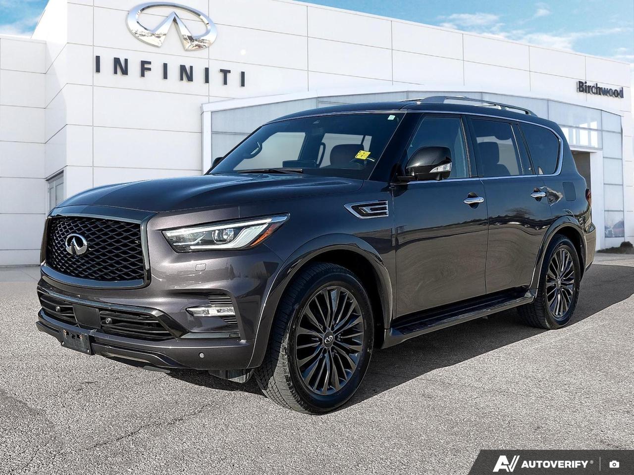 Used 2022 Infiniti QX80 ProActive Accident Free | One Owner | Locally Owned for sale in Winnipeg, MB