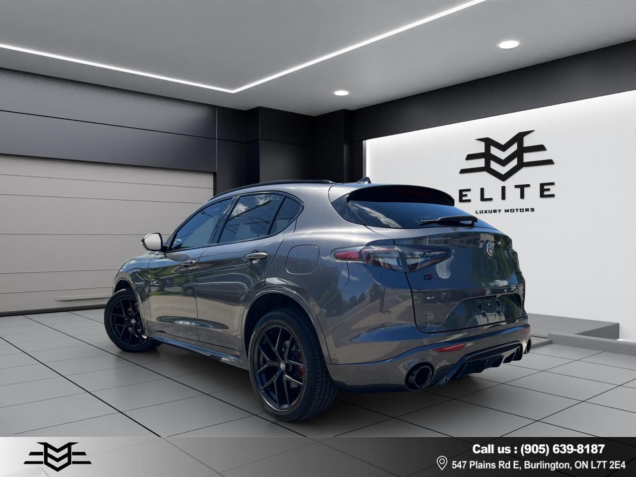 2021 Alfa Romeo Stelvio TI SPORT - AWD - One Owner - Navi - Leather !! Photo