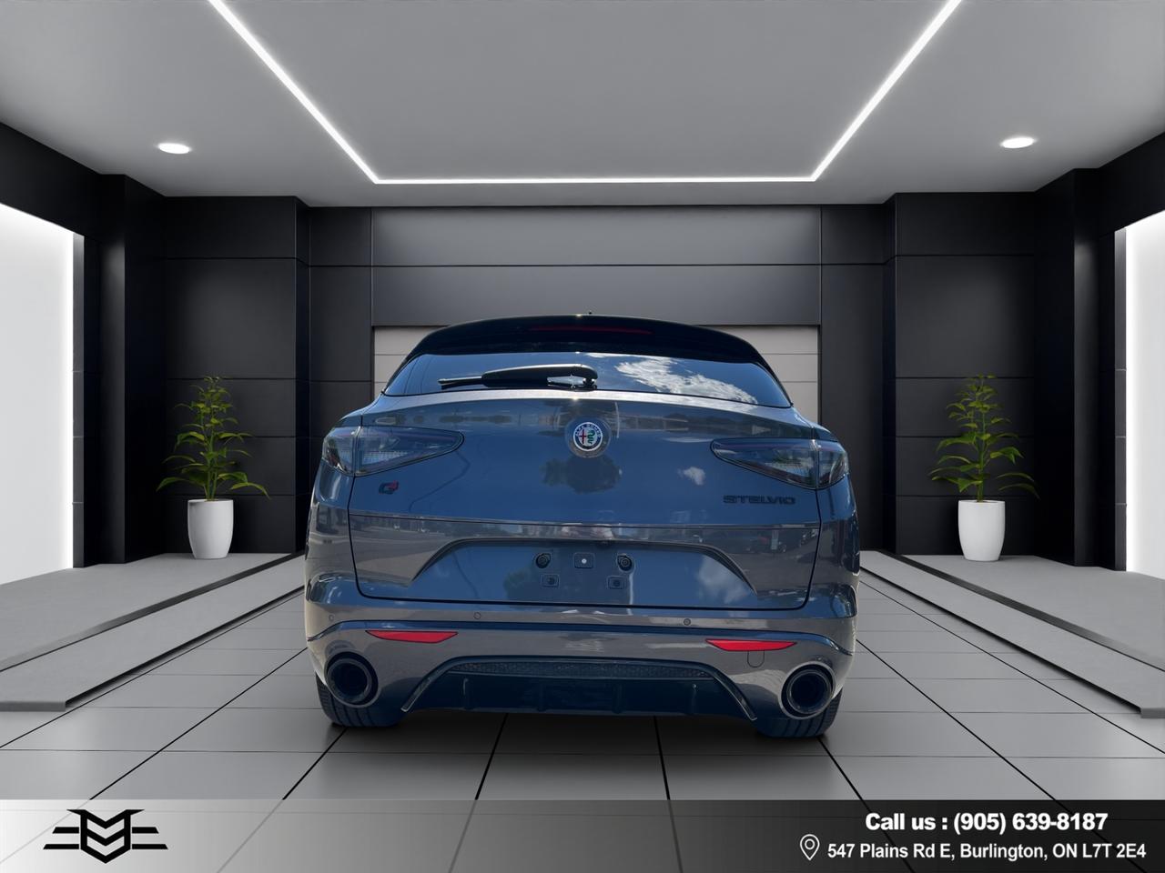 2021 Alfa Romeo Stelvio TI SPORT - AWD - One Owner - Navi - Leather !! Photo