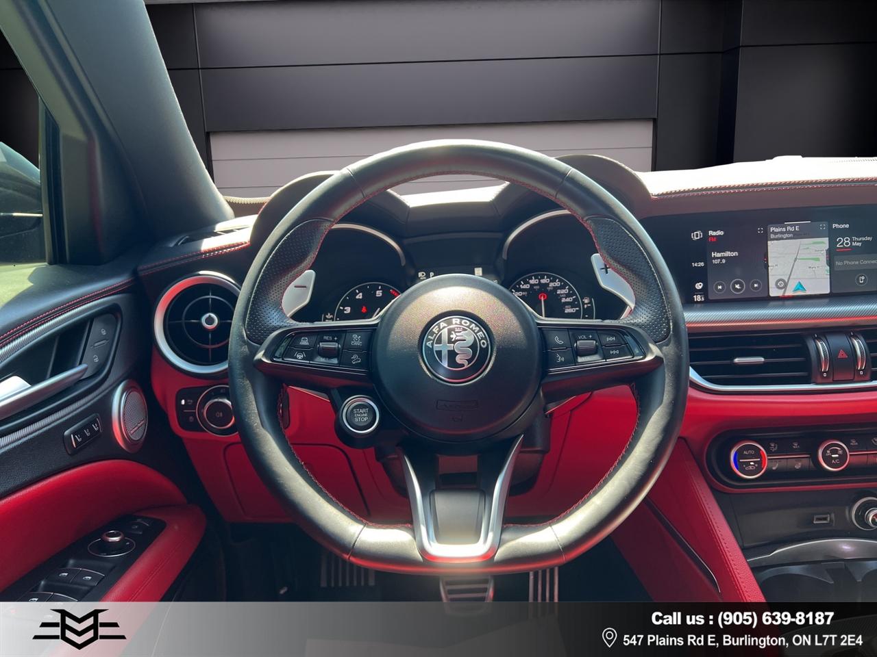 2021 Alfa Romeo Stelvio TI SPORT - AWD - One Owner - Navi - Leather !! Photo