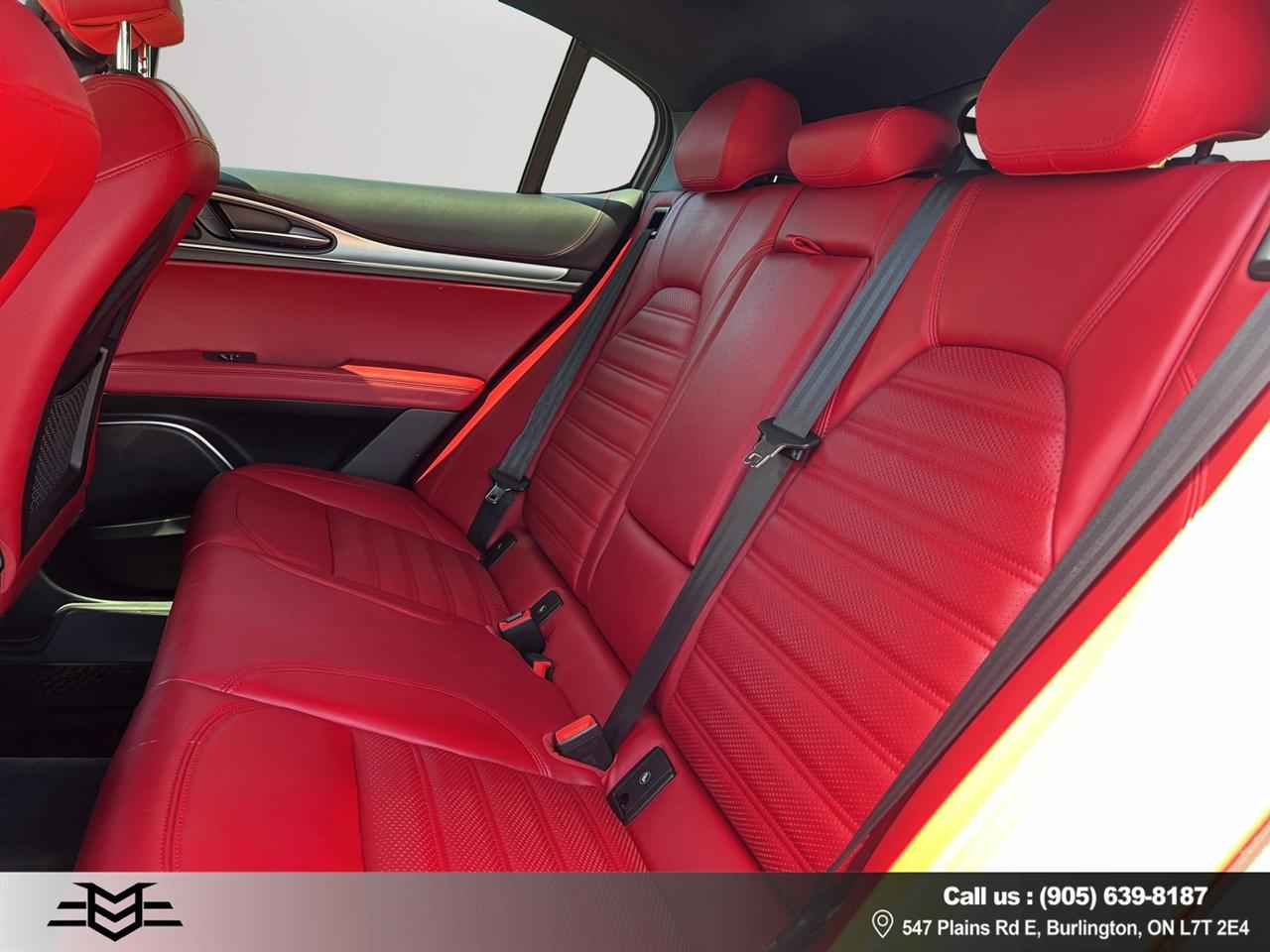 2021 Alfa Romeo Stelvio TI SPORT - AWD - One Owner - Navi - Leather !! Photo
