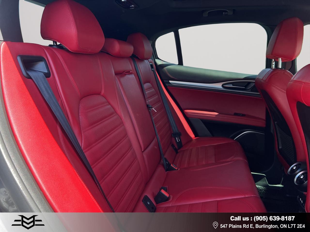 2021 Alfa Romeo Stelvio TI SPORT - AWD - One Owner - Navi - Leather !! Photo
