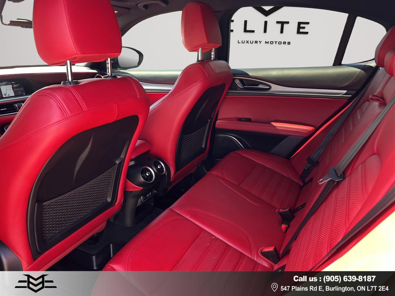 2021 Alfa Romeo Stelvio TI SPORT - AWD - One Owner - Navi - Leather !! Photo