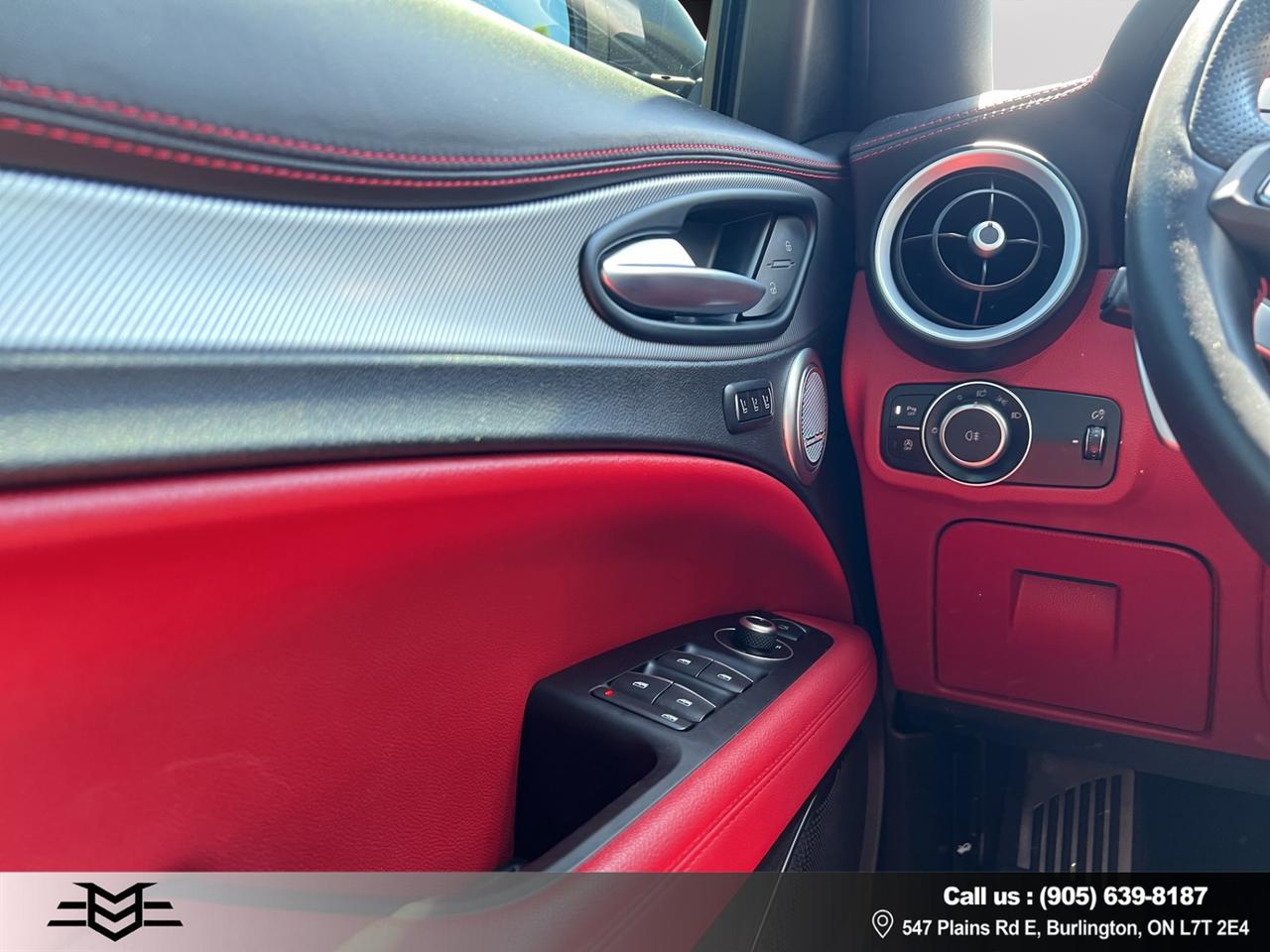 2021 Alfa Romeo Stelvio TI SPORT - AWD - One Owner - Navi - Leather !! Photo