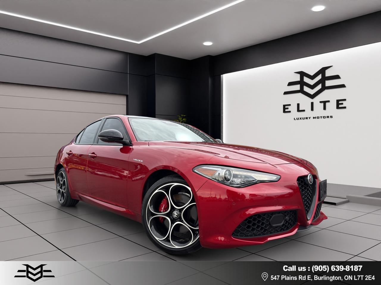 2022 Alfa Romeo Giulia VELOCE AWD - Blind Spot Monitor - Navigation !!! Photo