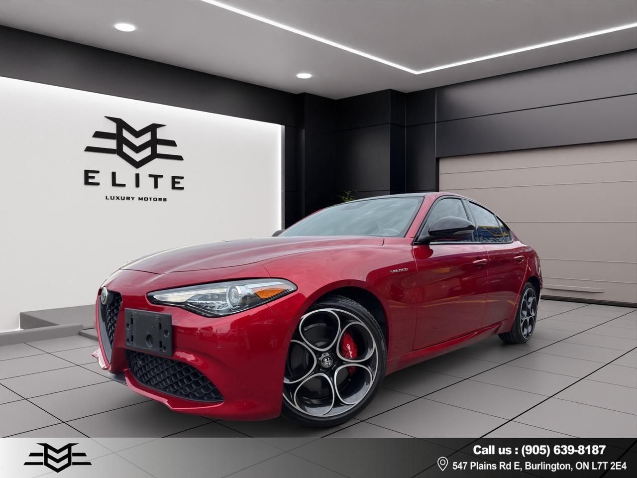 2022 Alfa Romeo Giulia VELOCE AWD - Blind Spot Monitor - Navigation !!! Photo2