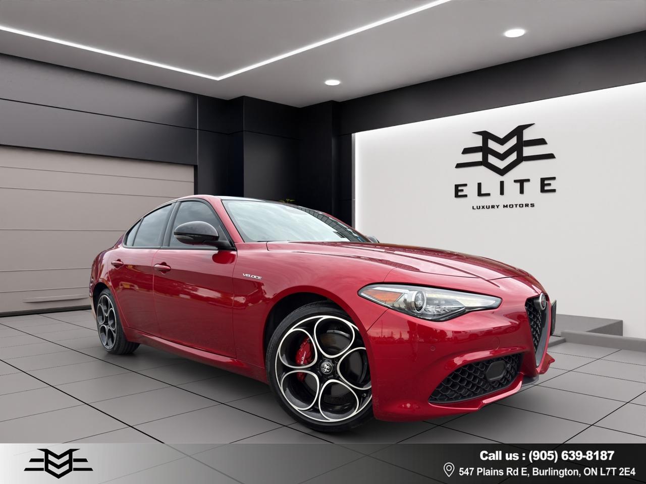 2022 Alfa Romeo Giulia VELOCE AWD - Blind Spot Monitor - Navigation !!! Photo
