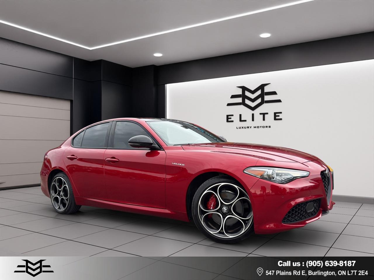 2022 Alfa Romeo Giulia VELOCE AWD - Blind Spot Monitor - Navigation !!! Photo