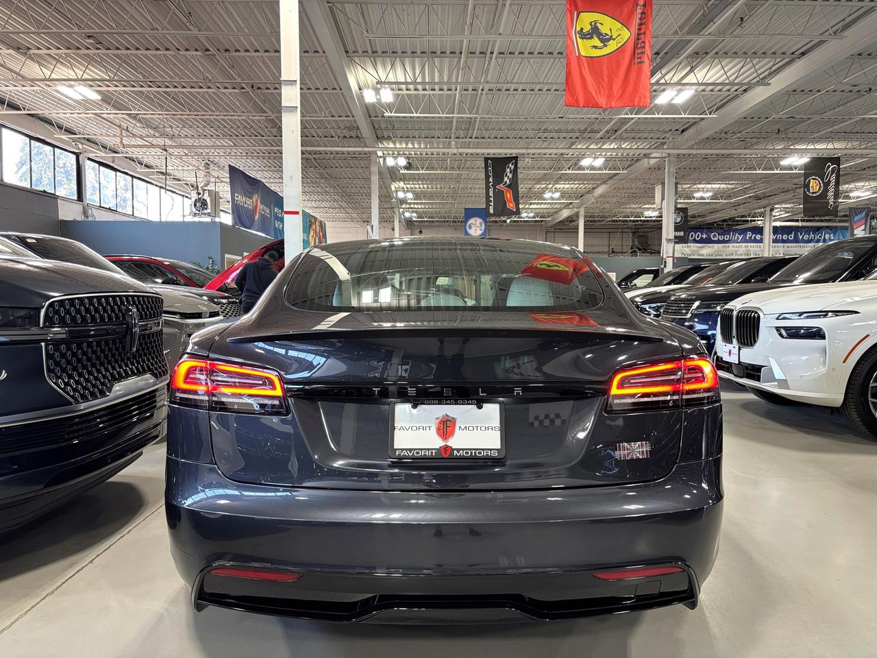2024 Tesla Model S Plaid AWD|1021HP|NOLUXTAX|FULLPPF|WHITELEATHER|NAV Photo4