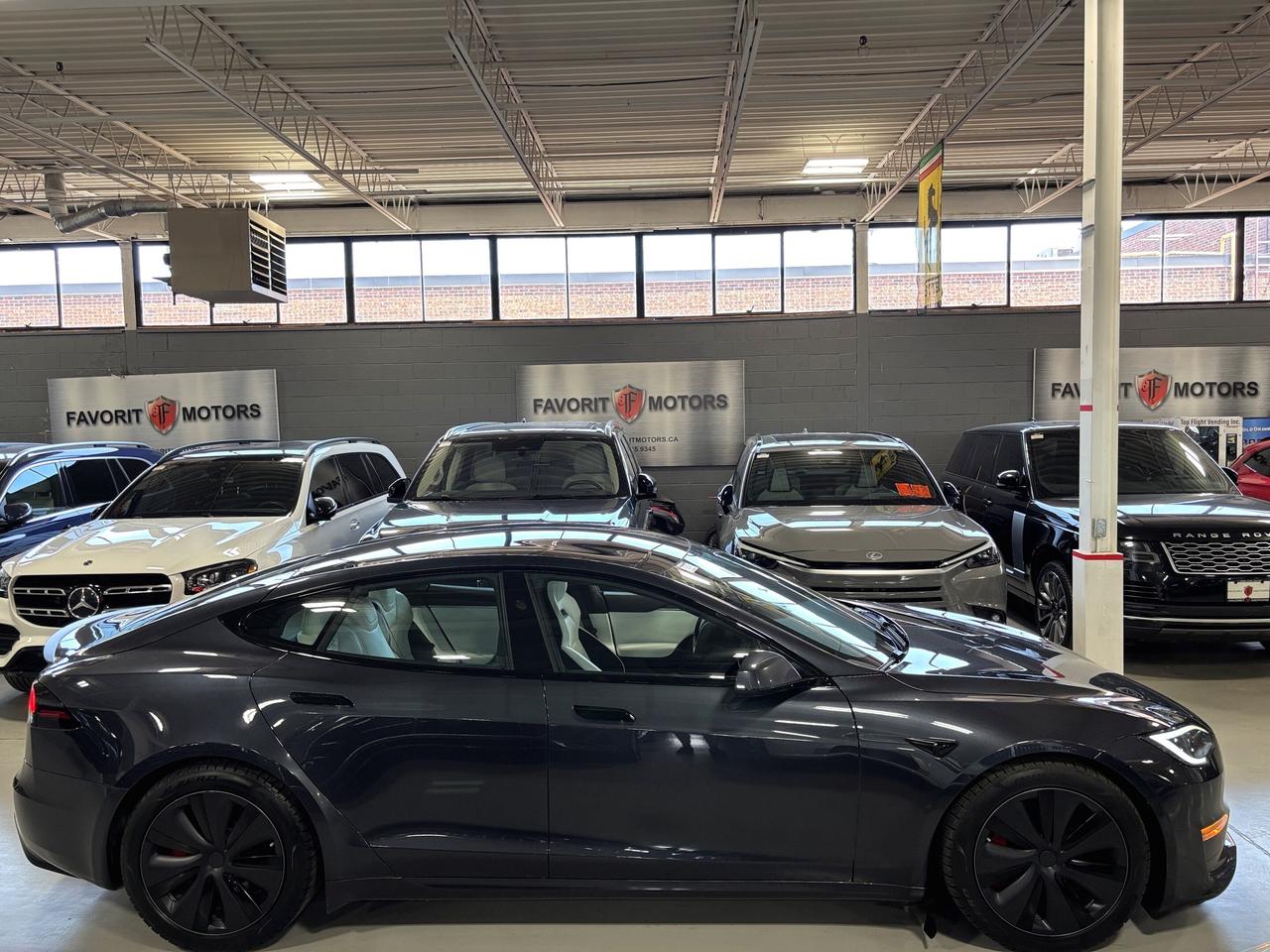 2024 Tesla Model S Plaid AWD|1021HP|NOLUXTAX|FULLPPF|WHITELEATHER|NAV Photo2