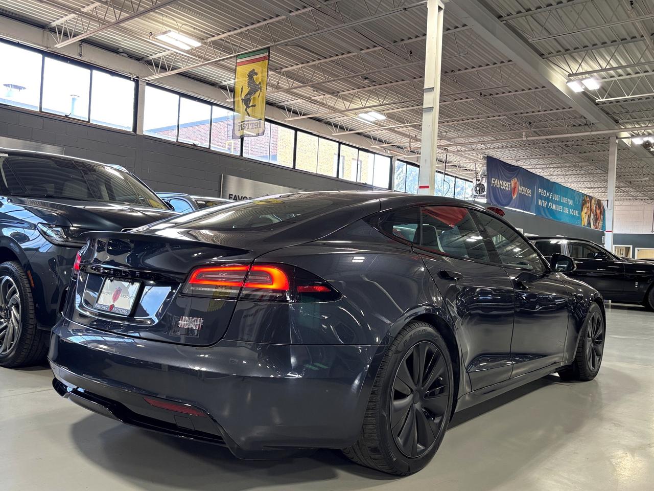 2024 Tesla Model S Plaid AWD|1021HP|NOLUXTAX|FULLPPF|WHITELEATHER|NAV Photo3