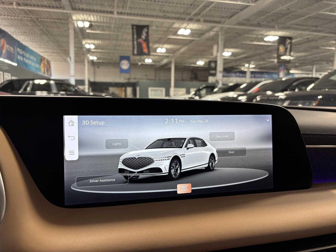 2023 Genesis G90 3.5T Prestige|AWD|AUTODOORS|MASSAGE|FORGEDCARBON|+ Photo