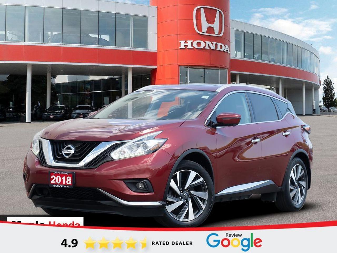2018 Nissan Murano Leather|Sunroof|Heated Seats|One Owner |Clean Carf Photo0
