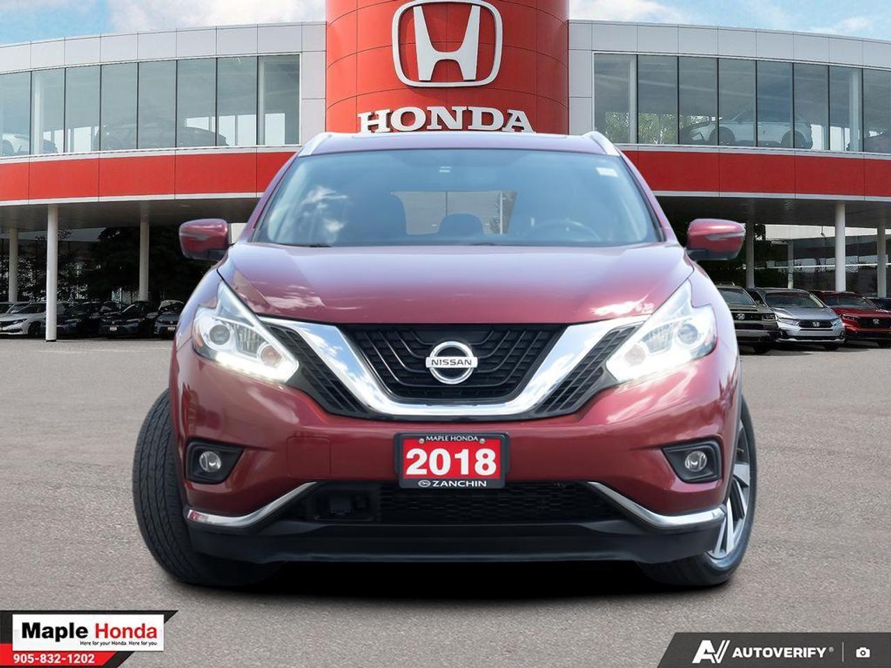 2018 Nissan Murano Leather|Sunroof|Heated Seats|One Owner |Clean Carf Photo