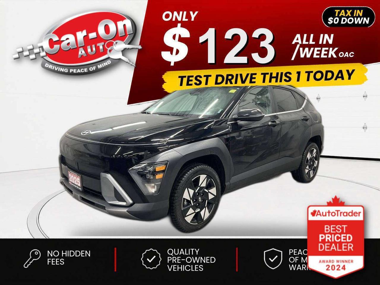 2025 Hyundai KONA $0 DOWN $123/WEEK ALL IN Photo0