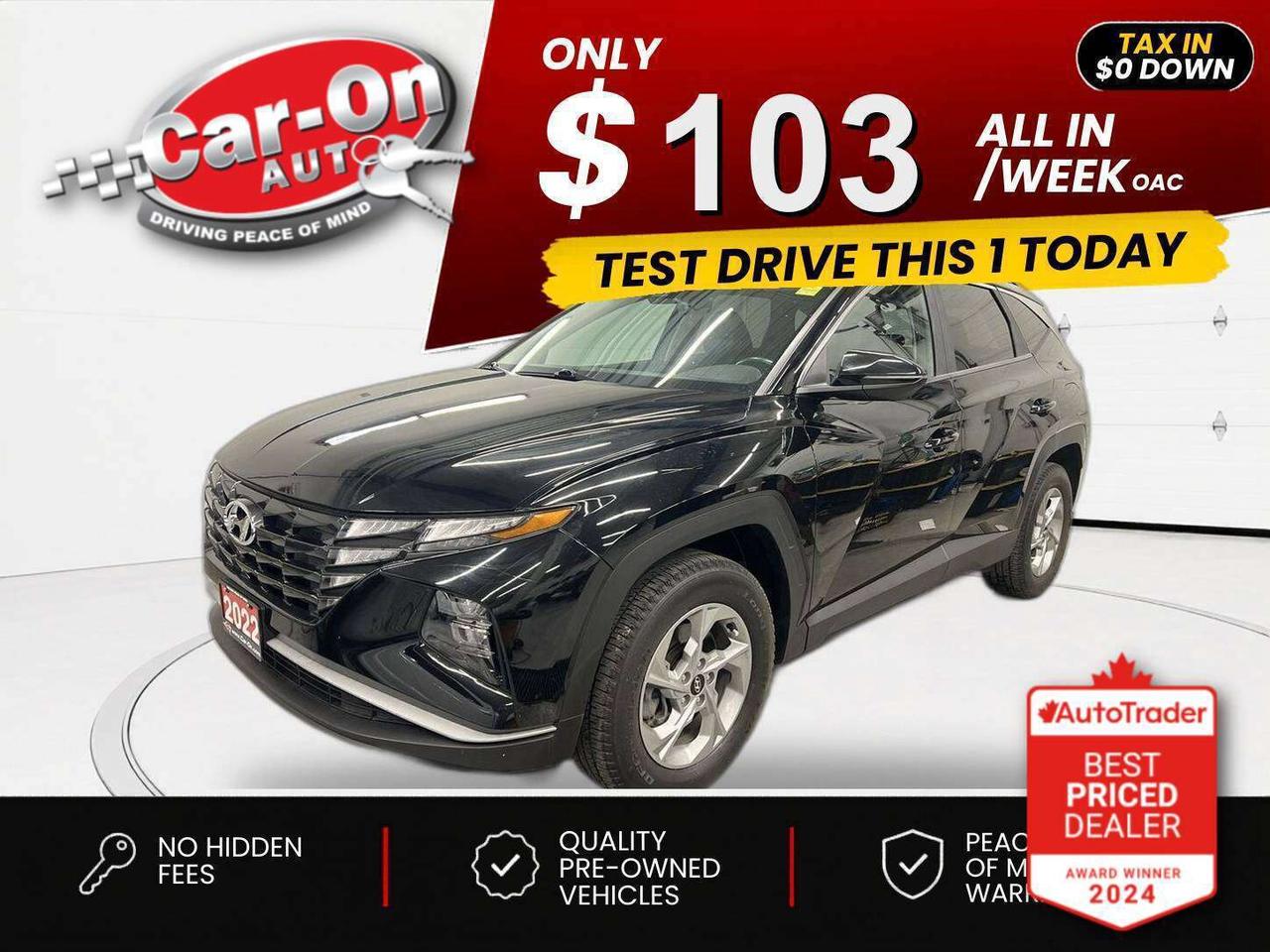 2022 Hyundai Tucson $0 DOWN $103/WEEK ALL IN Photo0
