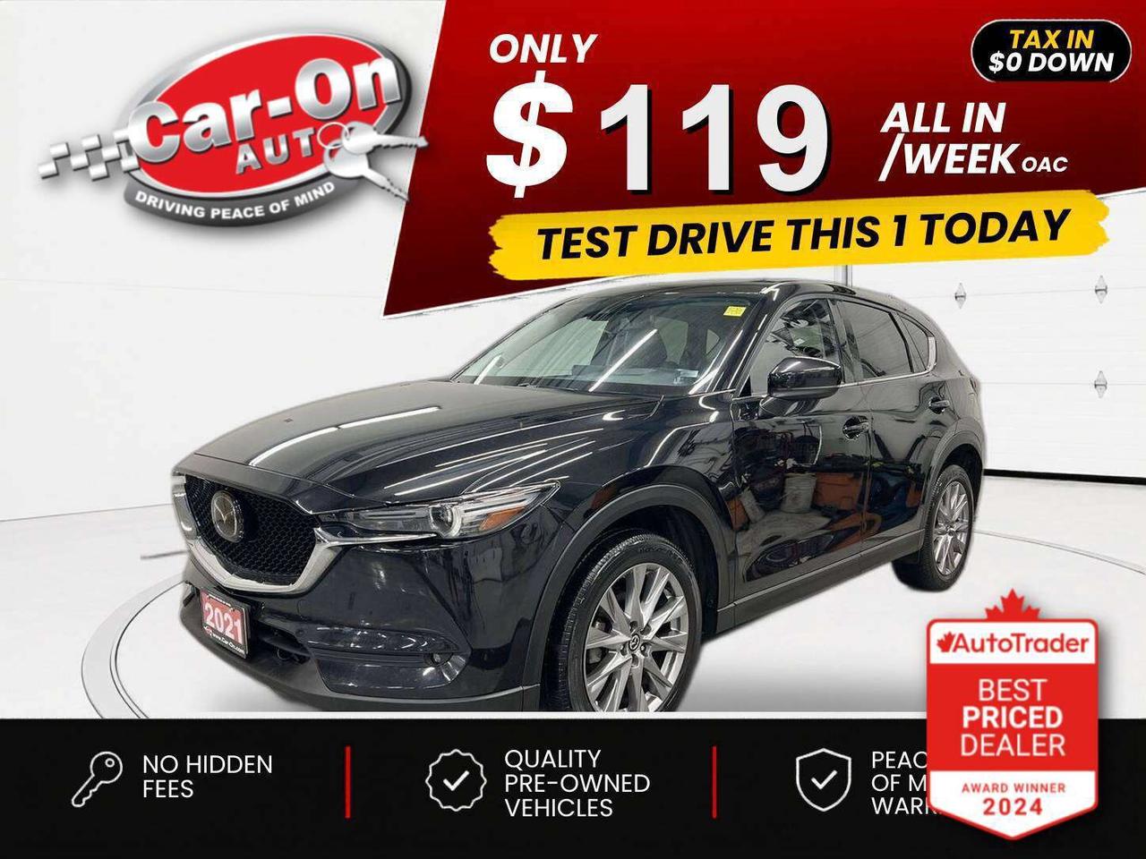 $0 DOWN $119/WEEK ALL IN INCLUDING ONTARIO TAXES O.A.C* GT ALL-WHEEL DRIVE!! Leather, sunroof, heated/cooled front seats w/ heated rear seats, heated steering, Head-Up-Display, Wireless Apple CarPlay, navigation, blind spot monitor, rear cross-traffic alert, pre-collision warning, lane keep assist, adaptive cruise control w/ stop & go, backup camera, 19-inch alloys, Bose sound system, Android Auto, dual-zone climate control, automatic headlights w/ auto highbeams, auto-dimming rearview mirror, power tailgate, full power group incl. power seats w/ driver memory, keyless entry w/ push start, leather-wrapped steering, garage door opener, Bluetooth and Sirius XM!!