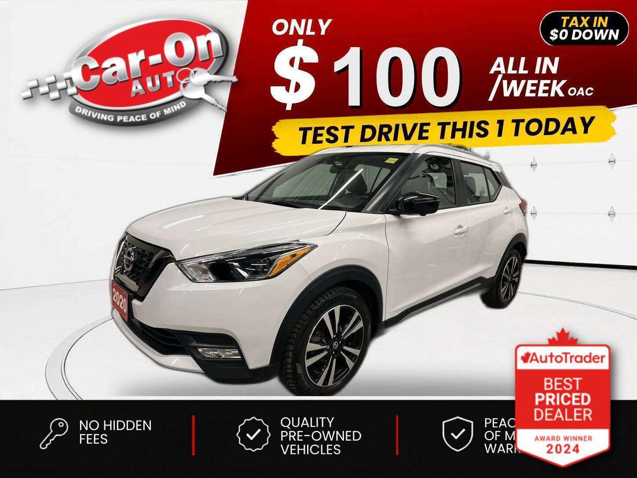 $0 DOWN $100/WEEK ALL IN INCLUDING ONTARIO TAXES O.A.C* ONLY 45,000KMS!! TOP OF THE LINE SR!! Leather, Android Auto/Apple CarPlay, heated seats, 360 camera w/ rear park sensors, remote start, blind spot monitor, rear cross-traffic alert, pre-collision system, lane departure alert, 17-inch alloys, premium Bose audio system w/ driver headrest speakers, automatic headlights w/ auto highbeams, keyless entry w/ push start, power locks, power windows, power mirrors, cruise control, Bluetooth and Sirius XM!!