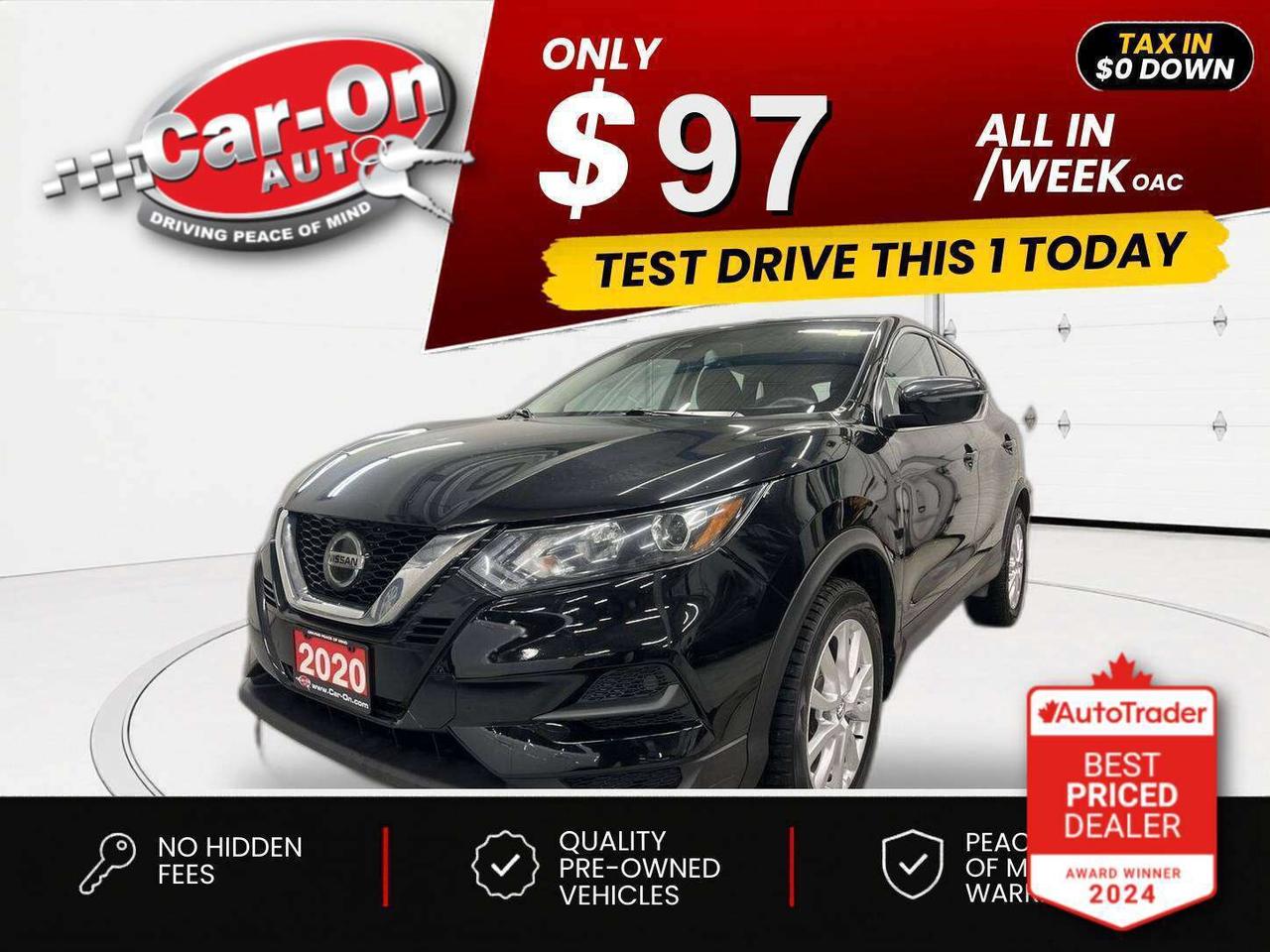 $0 DOWN $97/WEEK ALL IN INCLUDING ONTARIO TAXES O.A.C* ONLY 65,000KMS!! All-Wheel Drive w/ Heated seats, Android Auto/ Apple CarPlay, 17-inch alloys, blind spot monitor, rear cross-traffic alert, pre-collision system, lane departure warning, backup camera, air conditioning, keyless entry, power locks, power mirrors, power windows, automatic headlights w/ auto highbeams, cruise control, Bluetooth and Sirius XM!!