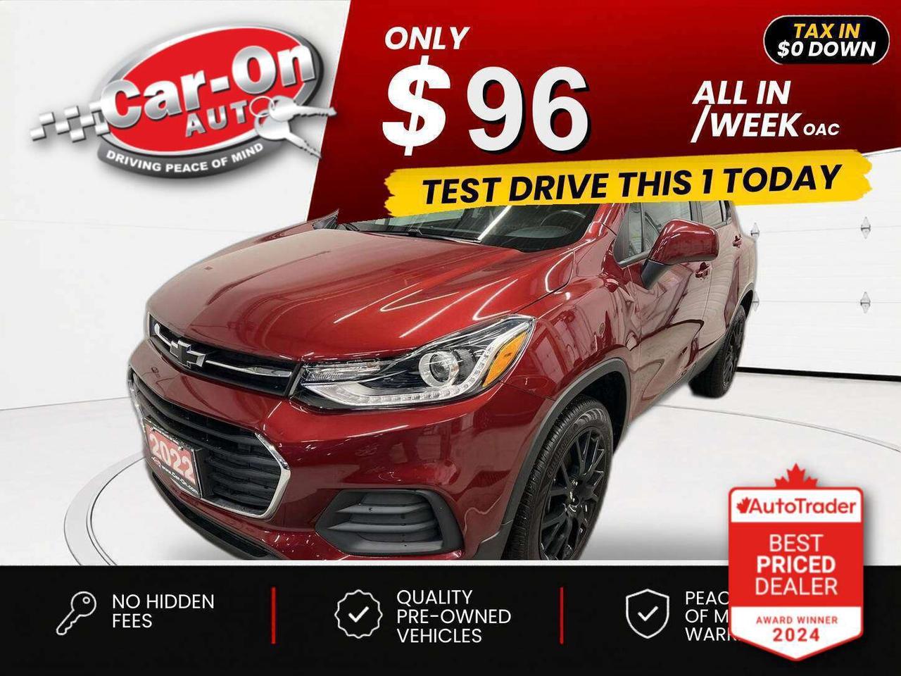 2022 Chevrolet Trax $0 DOWN $91/WEEK ALL IN Photo