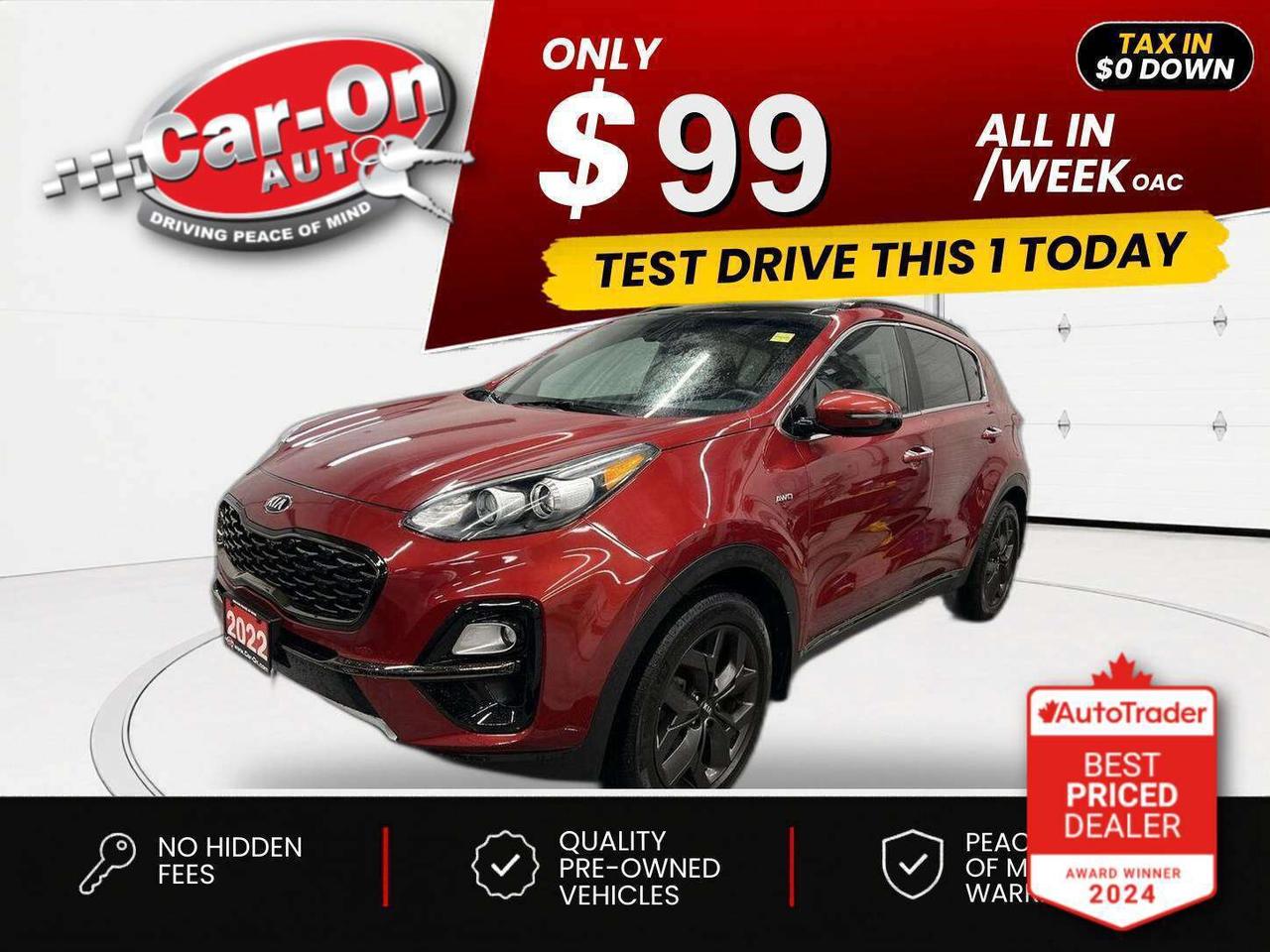 2022 Kia Sportage $0 DOWN $99/WEEK ALL IN Photo