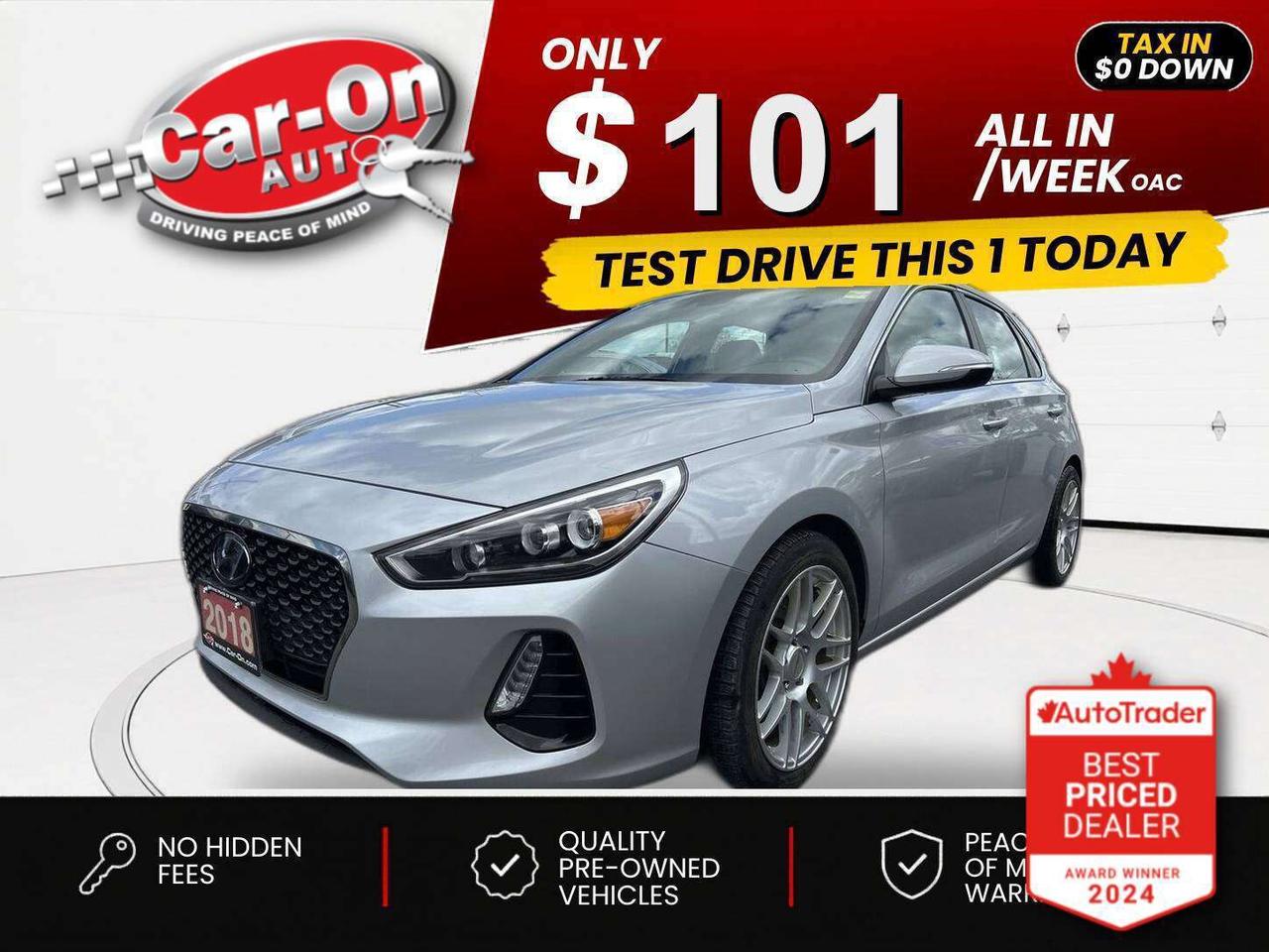 $0 DOWN $101/WEEK ALL IN INCLUDING ONTARIO TAXES O.A.C* LOW KMS!! TOP OF THE LINE GT HATCHBACK SPORT ULTIMATE W/ 200HP 1.5L TURBO ENGINE!! Leather, panoramic sunroof, heated/cooled seats, heated steering, Android Auto/ Apple CarPlay, navigation, adaptive cruise control w/ stop & go, blind spot monitor, rear cross-traffic alert, pre-collision system, lane departure warning, backup camera, premium Infinity audio system, dual-zone climate control, keyless entry w/ push start, automatic headlights w/ auto highbeams, Bluetooth and more!!This vehicle just landed and is awaiting a full detail and photo shoot. Contact us and book your viewing today!