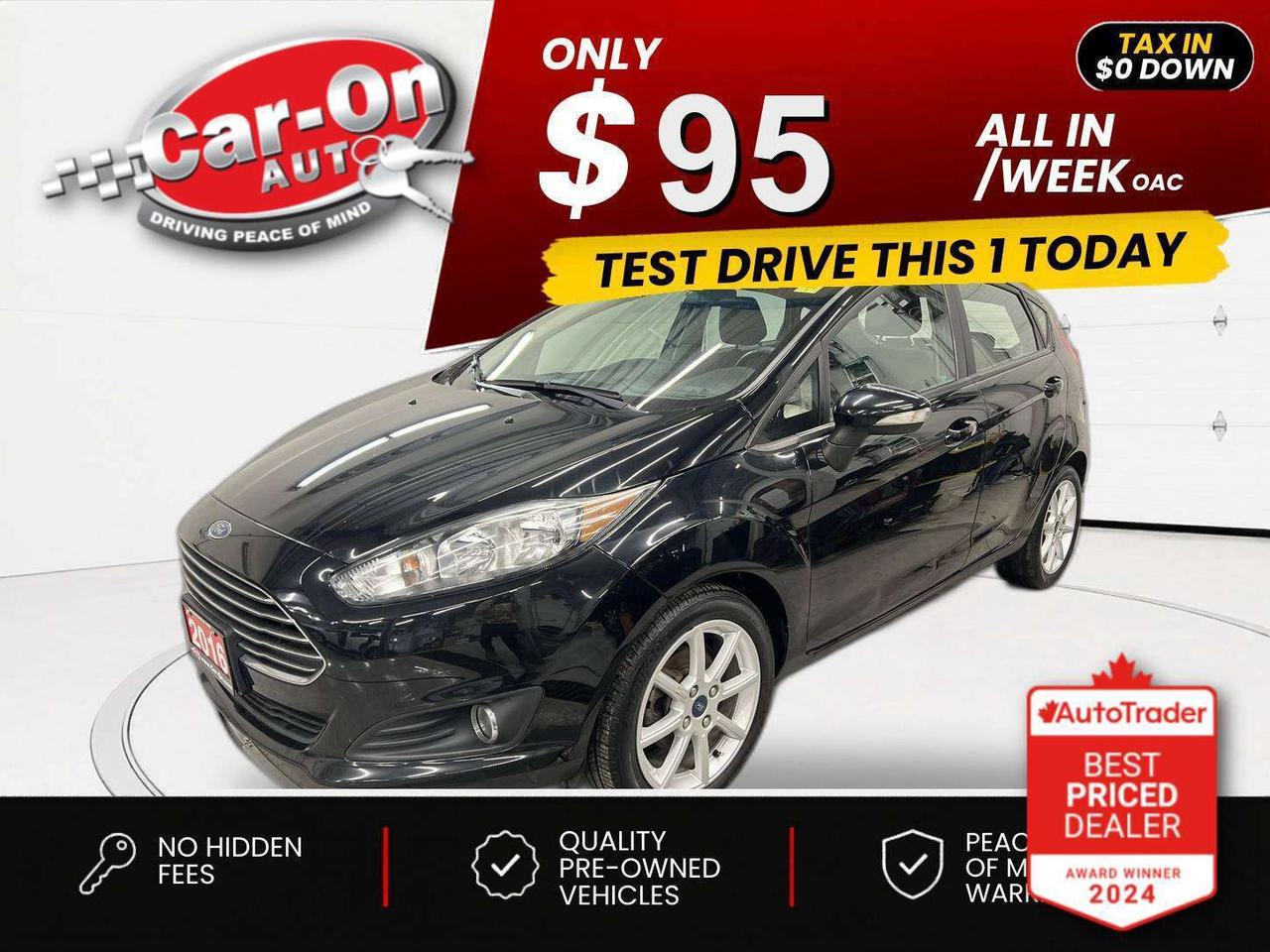 $0 DOWN $95/WEEK ALL IN INCLUDING ONTARIO TAXES O.A.C* CERTIFIED W/ SUPER LOW KMS!! SE w/ 16-inch alloys, navigation, automatic climate control, keyless entry, power locks, power mirrors, power windows, automatic headlights, cruise control, Bluetooth and Sirius XM!!