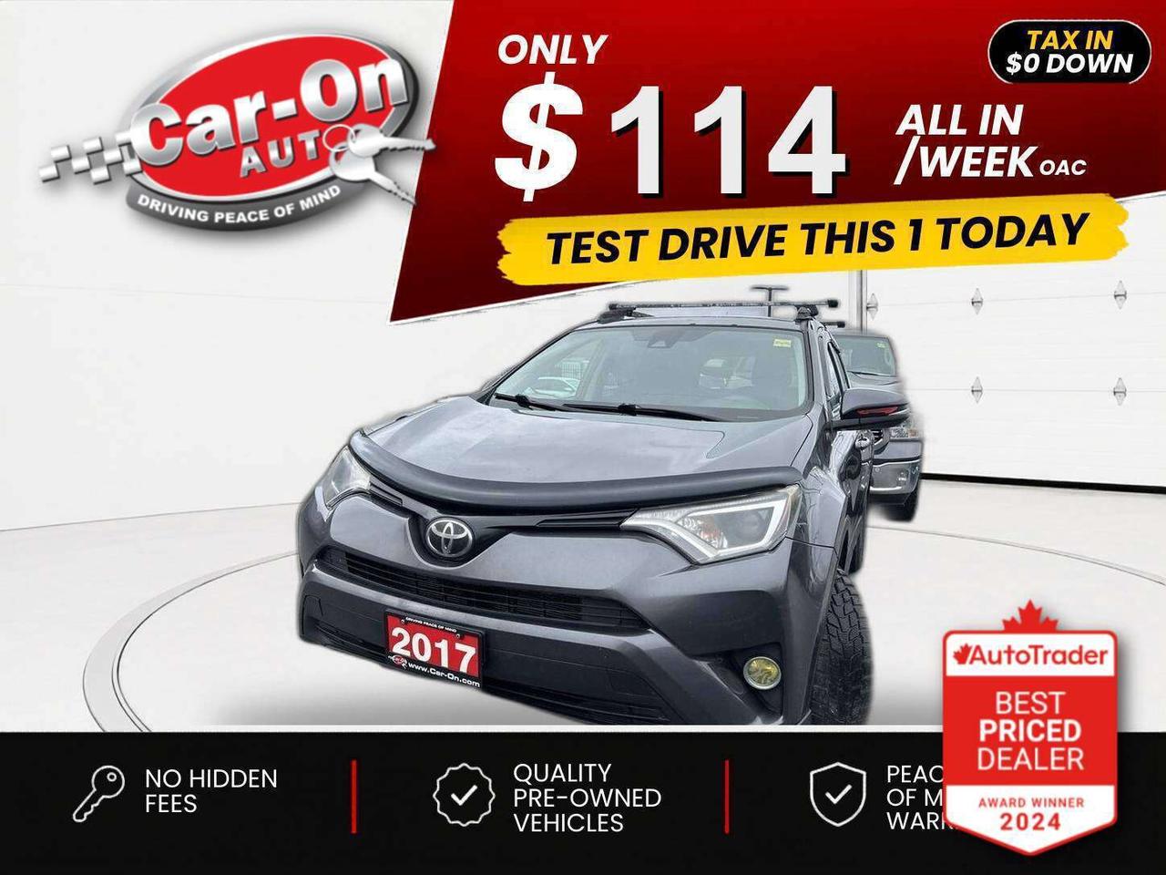 2017 Toyota RAV4 $0 DOWN $114/WEEK ALL IN Photo
