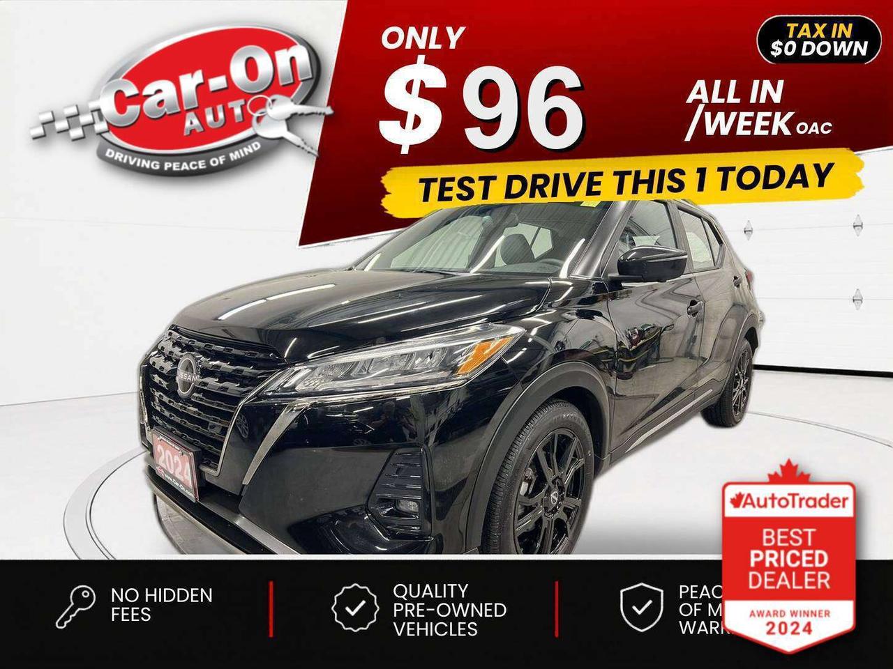 2024 Nissan Kicks $0 DOWN $96/WEEK ALL IN Photo0