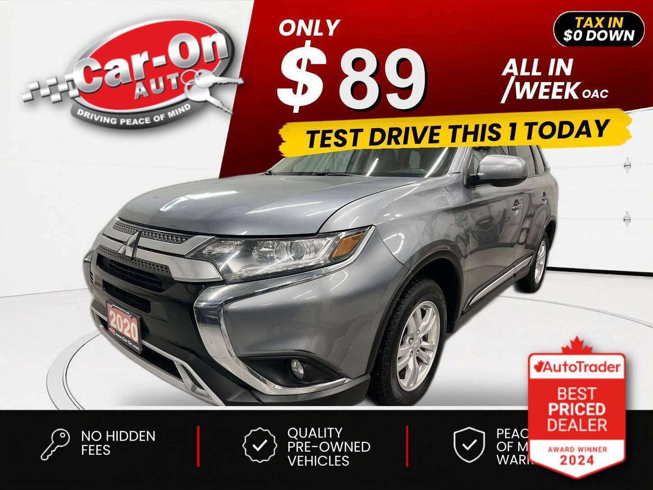 $0 DOWN $89/WEEK ALL IN INCLUDING ONTARIO TAXES O.A.C* All-Wheel Drive 7-Passenger w/ Heated Seats, Android Auto/ Apple CarPlay, 16-inch alloys, backup camera, dual-zone climate control, keyless entry, power locks, power mirrors, power windows, cruise control, Bluetooth and Sirius XM!!*This car was used as a previous daily rental*