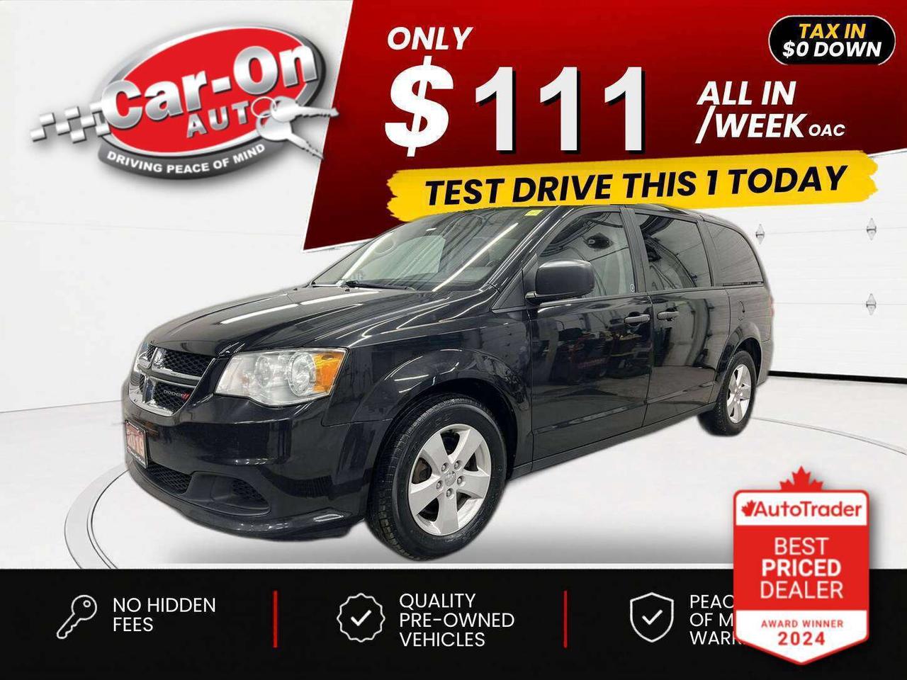 2019 Dodge Grand Caravan $0 DOWN $106/WEEK ALL IN Photo0