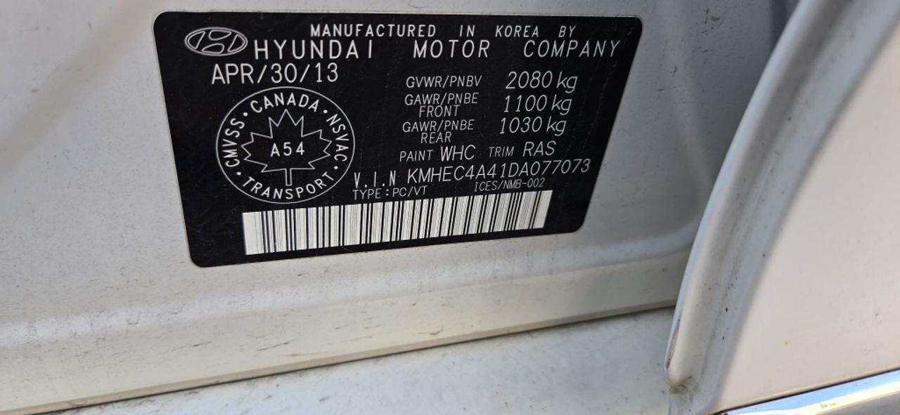 2013 Hyundai Sonata Hybrid Base 4dr Sedan Automatic Photo