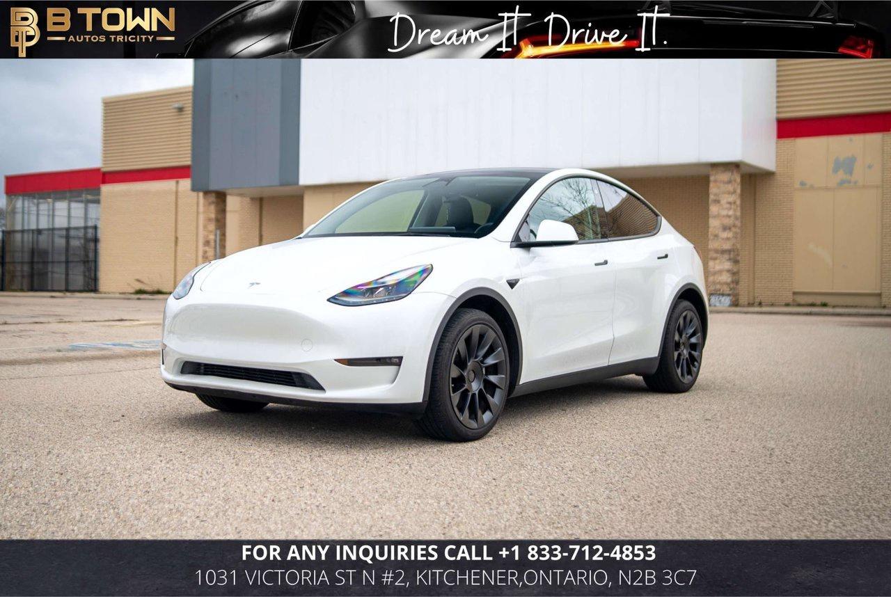 <meta charset=utf-8 /><meta charset=UTF-8 />
<strong data-start=99 data-end=132>2023 Tesla Model Y Long Range</strong><span> is a fully electric SUV that combines strong performance, long driving range, and advanced technology. Equipped with a </span><strong data-start=252 data-end=289>dual-motor all-wheel-drive system</strong><span>, it delivers quick acceleration, excellent efficiency, and access to Tesla&rsquo;s extensive Supercharger network.</span>

BUY WITH CONFIDENCE at B TOWN AUTOS TRICITY, we assure you to provide HONEST CUSTOMER SERVICE and your experience is going to be unparalleled.

<meta charset=UTF-8 />
<div class=  itemprop=description role=>
<p class=p1>HST and licensing will be extra

<p class=p1>&nbsp;

<p class=p1>Special Financing price: $ 42,888&nbsp;*

<p class=p1>Cash Price: $ &nbsp;44,388&nbsp;*

<p class=p1>&nbsp;

<p class=p1>* $999 Financing fee conditions may apply*

<p class=p1>&nbsp;

<p class=p1>Financing Available at as low as 6.29% O.A.C

<p class=p1>&nbsp;

<p class=p1>We approve everyone with bad credit, including newcomers and students.

<p class=p1>&nbsp;

<p class=p1>Previously declined by a bank? No problem !!

<p class=p1>&nbsp;

<p class=p1>Let the experienced professionals handle your credit application.

<p class=p1>&nbsp;

<p class=p1>Apply for pre-approval today !!

<p class=p1>&nbsp;

<p class=p1>&nbsp;

<p class=p1>At B TOWN AUTOS TRICITY, we are not only concerned about selling great used Vehicles at the most competitive prices at our new location, 1031 Victoria St N #2, Kitchener, Ontario, N2B 3C7. We also believe in the importance of establishing a lifelong relationship with our clients, which starts from the moment you walk into the dealership. Were here for you every step of the way and aim to provide the most prominent, friendly and timely service with each experience you have with us. You can think of us as being like &lsquo;YOUR FAMILY IN THE BUSINESS&rsquo; where you can always count on us to provide you with the best automotive care

</div>
<section class=inventory-details__section-infos inventory-details__section-infos--specifications></section>