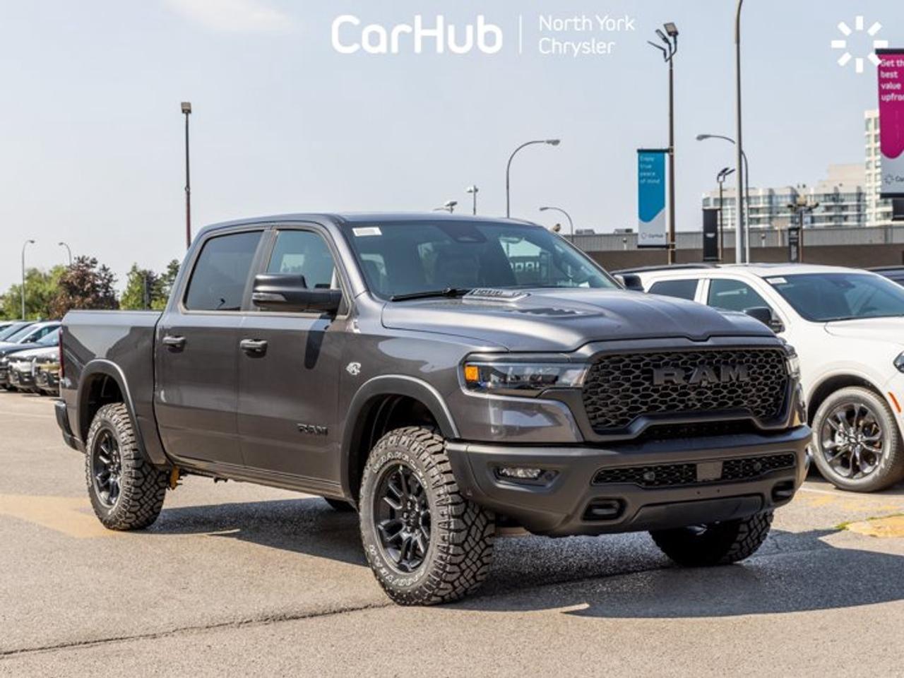 2026 RAM 1500 Rebel HEMI Crew Cab 5'7" Box 5.7L HEMI V8 | Off-Road Suspension | Performance-Tuned Shocks | Steel Sport Hood Photo2
