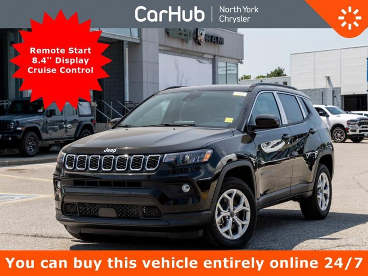 <p> This Jeep Compass boasts a Intercooled Turbo Regular Unleaded I-4 2.0 L/122 engine powering this Automatic transmission. ENGINE: 2.0L DOHC I-4 DI TURBO W/ESS  (STD), Wheels: 17 x 7 Aluminum, Vinyl Door Trim Insert. <p>This Jeep Compass Comes Equipped with These Options <br /> Variable Intermittent Wipers, Trip Computer, Transmission: 8-Speed Automatic, Transmission w/Driver Selectable Mode and Autostick Sequential Shift Control, Tracker System, Towing Equipment -inc: Trailer Sway Control, Tires: 225/60R17 BSW All-Season, Tire Specific Low Tire Pressure Warning, Tire Mobility Kit, Strut Front Suspension w/Coil Springs. </p> <p>Drive Happy with CarHub<br>*** All-inclusive, upfront prices  no haggling, negotiations, pressure, or games*** Purchase or lease a vehicle and receive a $1000 CarHub Rewards card for service. *** All available manufacturer rebates have been applied and included in our new vehicle sale price*** Purchase this vehicle fully online on CarHub websites</p> <p>Transparency Statement<br>USED VEHICLES:Online prices and payments are for finance purchases  please note there is a $850 safety certification fee. if not Certified, then as per OMVIC Regulations the vehicle is deemed to be not drivable and Not Certified. Cash purchases for used vehicles have a $2,350 surcharge which includes the safety certification (the finance price + $2,350).NEW VEHICLES:New financed vehicles are subject to an $ 850 Processing Fee. New cars priced at over $100,000 including add-ons or accessories are subject to the additional federal luxury tax.While every effort is taken to avoid errors, technical or human error can occur, so please confirm vehicle features, options, materials, and other specs with your CarHub representative. This can easily be done by calling us or by visiting us at the dealership. CarHub used vehicles come standard with 1 key. If we receive more than one key from the previous owner, we include them with the vehicle. Additional keys may be purchased at the time of sale. Ask your Product Advisor for more details. Payments are only estimates derived from a standard term/rate on approved credit. Terms, rates and payments may vary. Prices, rates and payments are subject to change without notice. Please see our website for more details.</p>