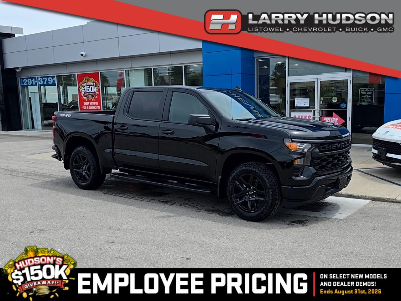 HUDSONS HAS IT! See it - Drive it - Own it - LOVE it. At Larry Hudson Chevrolet Buick GMC we make car buying a breeze! New car pricing with $0 down approvals are among your options (*on approved credit). There are a variety of finance and lease options available. Also expect top dollar for your trade-in! Selling price/payment shown includes cash incentive(s). Does not include HST & Licensing. Bi-Weekly payments reflect current Chevrolet Buick and GMC incentives. We have professional Product Specialist to guide you through your vehicle purchase. Contact us for more info! 1-800-350-3325