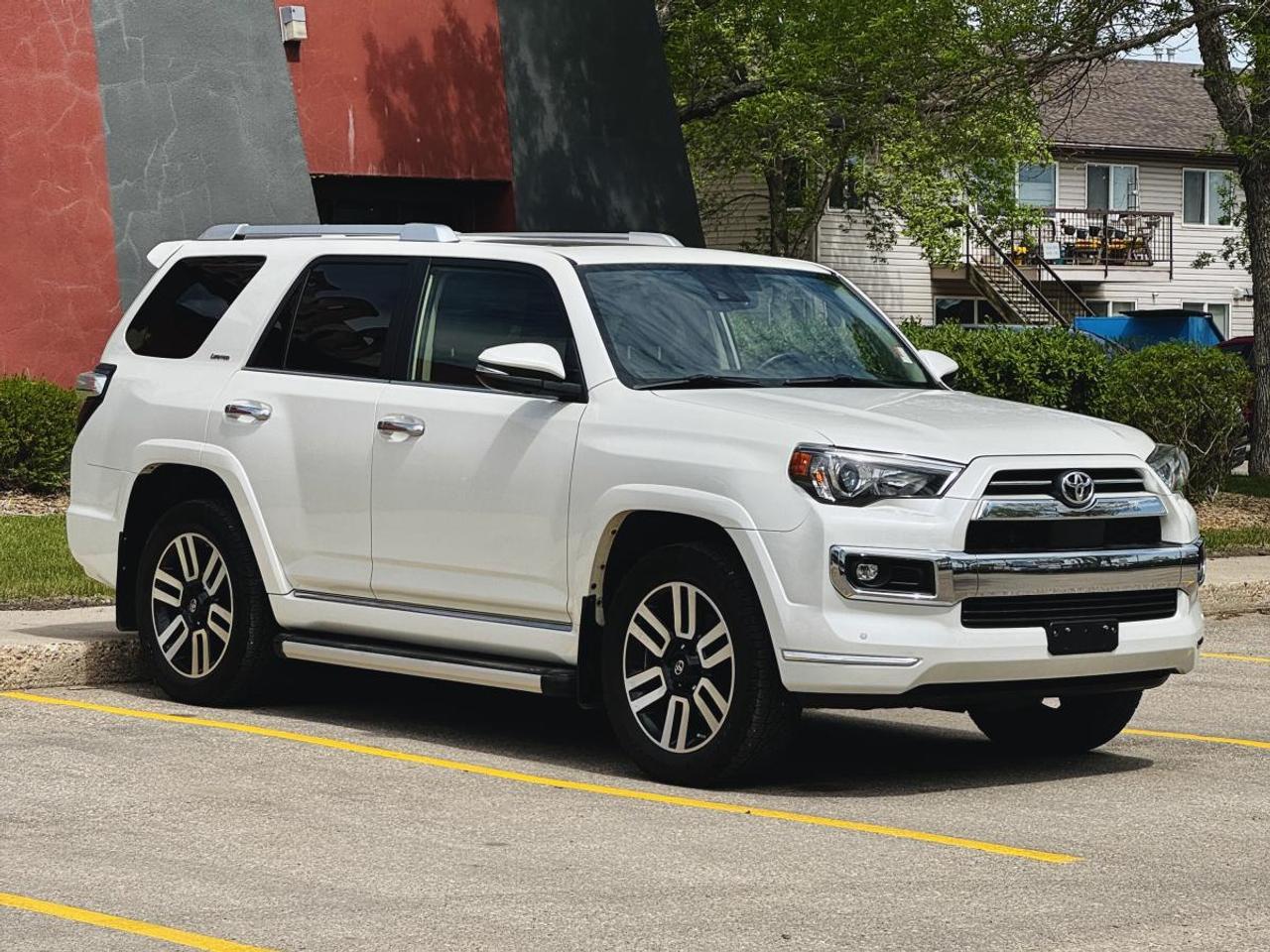 All Trades Accepted. In-house Financing Available. Flexible Payments and Zero Down Financing. All Credit Situations Accepted O.A.C

Meet a proven SUV built for Canadian roads and tough conditions. This used 2021 Toyota 4Runner LIMITED 4WD in White, offered by Platinum Autosport in Saskatoon, blends rugged strength with premium comfort. Its 4.0-litre gas engine, automatic transmission, and 4WD system deliver confident performance, while 101,710 km shows it has been driven and maintained for real-world use.

Inside, the Black interior gives this 2021 Toyota 4Runner LIMITED 4WD a refined feel. With four doors, strong road presence, and practical utility, it suits family travel, highway cruising, and weekend escapes with ease. This SUV is well equipped with the features you want most, including a sunroof, heated front seats, dual-zone climate control, and a backup camera.

FEATURES OF THE 4Runner LIMITED 4WD
»» Full-time four-wheel drive adds year-round confidence
»» 4.0-litre V6 offers proven durability
»» Limited trim brings upscale comfort features
»» Running boards add easy cabin access

ADVANCED SAFETY FEATURES
»» Backup camera helps with reversing visibility
»» Anti-lock brakes support controlled stopping
»» Stability control adds secure road handling
»» Side curtain airbags enhance occupant protection

PERFORMANCE AND EFFICIENCY
»» 4.0-litre gas engine delivers steady power
»» Five-speed automatic supports smooth shifting
»» Four-wheel drive improves traction in snow
»» Power steering gives easy low-speed control

COMFORT AND CONVENIENCE
»» Heated front seats help on cold mornings
»» Dual-zone climate control keeps comfort balanced
»» Remote starter adds winter driving convenience
»» Power seats support tailored driving comfort

TECHNOLOGY AND CONNECTIVITY
»» Bluetooth integration supports hands-free phone use
»» Steering wheel audio controls aid focus
»» Satellite radio expands in-car entertainment
»» Push button start adds modern ease

CARGO SPACE
»» Rear cargo area supports daily versatility
»» Rear trunk access simplifies loading gear
»» Spare tire adds travel peace of mind
»» Four-door layout improves passenger flexibility

AWARDS & RECOGNITIONS
»» Best Resale Value, Canadian Black Book, 2021
»» Best Retained Value, Edmunds, 2021

WHAT OTHER OWNERS LIKE
»» Strong V6 power for daily driving
»» Confident four-wheel drive in poor weather
»» Comfortable ride with premium convenience
»» Excellent durability and long-term dependability

This 2021 Toyota 4Runner LIMITED 4WD stands out with practical and premium touches that make every trip better. You also get heated mirrors, power mirrors, power windows, fog lights, LED headlamps, tinted windows, chrome wheels, a rear spoiler, tow hook, auto-dimming rearview mirror, and tire pressure monitoring. If you want a capable SUV with comfort, toughness, and trusted Toyota engineering, this one deserves a close look.

This 2021 Toyota 4Runner LIMITED 4WDs VIN is: JTEKU5JR4M5937168.

Pre-Owned Vehicle Warranty & Financing ? Platinum Auto Sport Saskatoon

Buy with confidence at Platinum Auto Sport in Saskatoon. We offer comprehensive extended warranty coverage on pre-owned vehicles, powered by SAL Warranty, including mechanical breakdown protection and extended manufacturer (bumper-to-bumper) coverage.

Our protection options include:

Extended Warranty Plans

Guaranteed Asset Protection (GAP Insurance)

Credit / Creditor Insurance (CAP)

Replacement & Appearance Protection

OEM Programs

Theft Deterrent Protection

Looking for used car financing in Saskatoon? We make approvals simple with:

In-House Financing Available

Over 25 Trusted Lending Partners

Special Low-Rate Financing (O.A.C.)

Dealer Exclusive Financing Incentives

Online Pre-Approval Options

Every vehicle includes:

Full Vehicle History Disclosure

Competitive, Transparent Pricing

Trade-Ins Welcome (Cars, Trucks, SUVs, Powersports, Boats & RVs)

Free Delivery Anywhere in Western Canada

For the best selection of quality used cars, trucks, and SUVs in Saskatoon, choose Platinum Auto Sport. Call or text Fernando (General Manager) at (639) 471-1839 or visit www.platinumautosport.com
 today.

Conditions apply. Contact dealer for details.