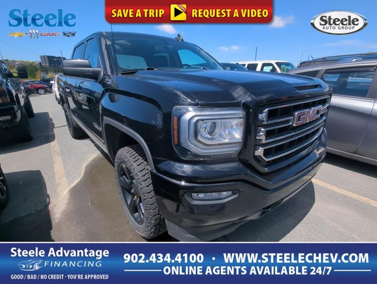 Take on work, weather, and weekend travel with confidence in this 2018 GMC Sierra 1500 SLE, now available at Steele Chevrolet Buick GMC in Dartmouth. Finished in Black with a Black interior, this four-door pickup delivers full-size capability, proven V8 power, and the added confidence of four-wheel drive for Canadian driving conditions.With 209,491 km, this used 2018 GMC Sierra 1500 SLE shows the durability and everyday usefulness that have made this truck a favourite with drivers who need real capability. Its 5.3-litre gas V8 and automatic transmission offer smooth power delivery, while the roomy cab and practical pickup design make it ready for both jobsite duty and family use.FEATURES OF THE Sierra 1500 SLEBold full-size pickup truck designFour-door cab adds daily practicalityAutomatic transmission for easy drivingFour-wheel drive for added tractionTRUCK FEATURESStrong V8 power for towing tasksPickup box supports work gearFour-wheel drive helps off-road tractionBuilt for hauling and everyday useADVANCED SAFETY FEATURESFour-wheel drive boosts road confidenceSturdy truck build inspires confidenceElevated driving position aids visibilityFour-door layout supports passenger accessPERFORMANCE AND EFFICIENCY5.3-litre V8 delivers strong outputAutomatic transmission shifts smoothly dailyGas engine supports proven truck performanceBalanced power for work and travelCOMFORT AND CONVENIENCESpacious cabin for driver and passengersFour doors improve entry convenienceBlack interior offers clean appearanceFull-size truck comfort for longer tripsTECHNOLOGY AND CONNECTIVITYEasy automatic operation for daily drivingDriver-focused layout keeps controls accessibleClear instrument view from raised seatPractical cabin supports everyday usabilityCARGO SPACEPickup bed handles bulky cargoUseful box for tools and suppliesRoom for weekend gear and materialsTruck design supports versatile haulingAWARDS & RECOGNITIONSBest Buy Award, Consumer Guide Automotive, 2018Top Safety Pick, Insurance Institute for Highway Safety, 2018WHAT OTHER OWNERS LIKEStrong V8 power for towing confidenceComfortable ride for a full-size truckSpacious cabin with useful rear seatingDependable four-wheel drive in rough weatherThis 2018 GMC Sierra 1500 SLE stands out for drivers who want classic half-ton capability with familiar V8 performance. The 5.3-litre engine is well known for delivering the kind of strength truck buyers expect when merging, hauling cargo, or heading out with a trailer. The automatic transmission helps make that power easy to use in traffic, on the highway, and on back roads.The Black exterior gives this GMC a clean, professional look that suits both business and personal use. Inside, the Black interior keeps the cabin simple and timeless. The four-door layout adds welcome flexibility, making it easier to bring along passengers, store personal items in the cab, or use the truck as an everyday vehicle when the workday ends.A four-wheel-drive Sierra is especially useful in Nova Scotia, where changing weather and mixed road conditions can demand extra traction. Whether you are heading to a jobsite, towing recreational equipment, or driving through snow and rain, this setup adds confidence to the experience. The Sierra 1500 SLE is also appreciated for its solid road manners and commanding view from behind the wheel.For buyers shopping for a used full-size pickup, this 2018 GMC Sierra 1500 SLE offers a practical mix of size, power, and versatility. It is built to handle real tasks while still giving you the comfort and space needed for daily life. If you need a truck that works hard and remains easy to live with, this Sierra deserves a closer look at Steele Chevrolet Buick GMC in Dartmouth.This 2018 GMC Sierra 1500 SLEs VIN is: 3GTU2MEC5JG235271 .
