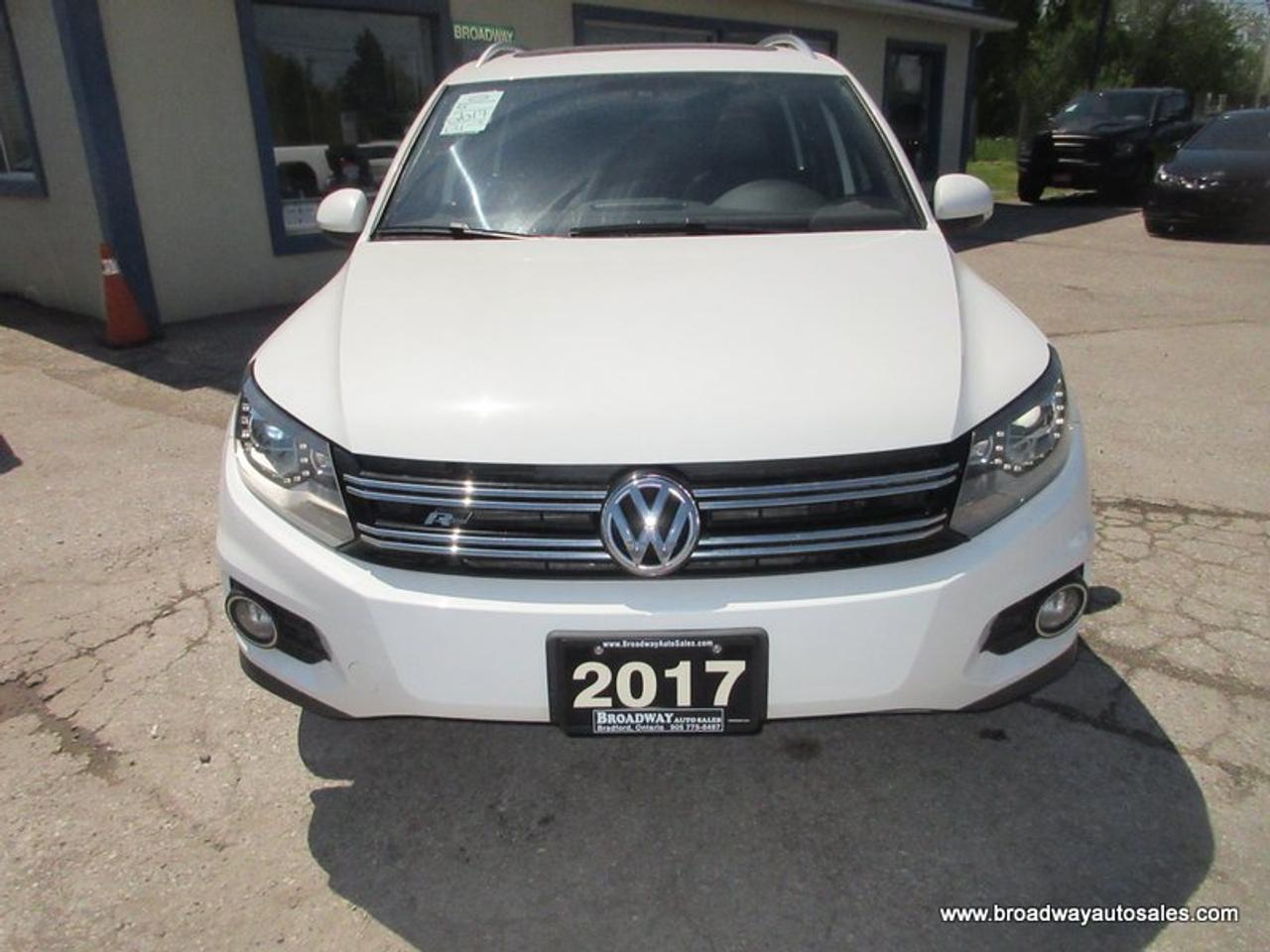2017 Volkswagen Tiguan ALL-WHEEL DRIVE TSI-PACKAGE 5 PASSENGER 2.0L - TURBO.. NAVIGATION.. LEATHER.. HEATED SEATS.. PANORAMIC SUNROOF.. BACK-UP CAMERA.. Photo4